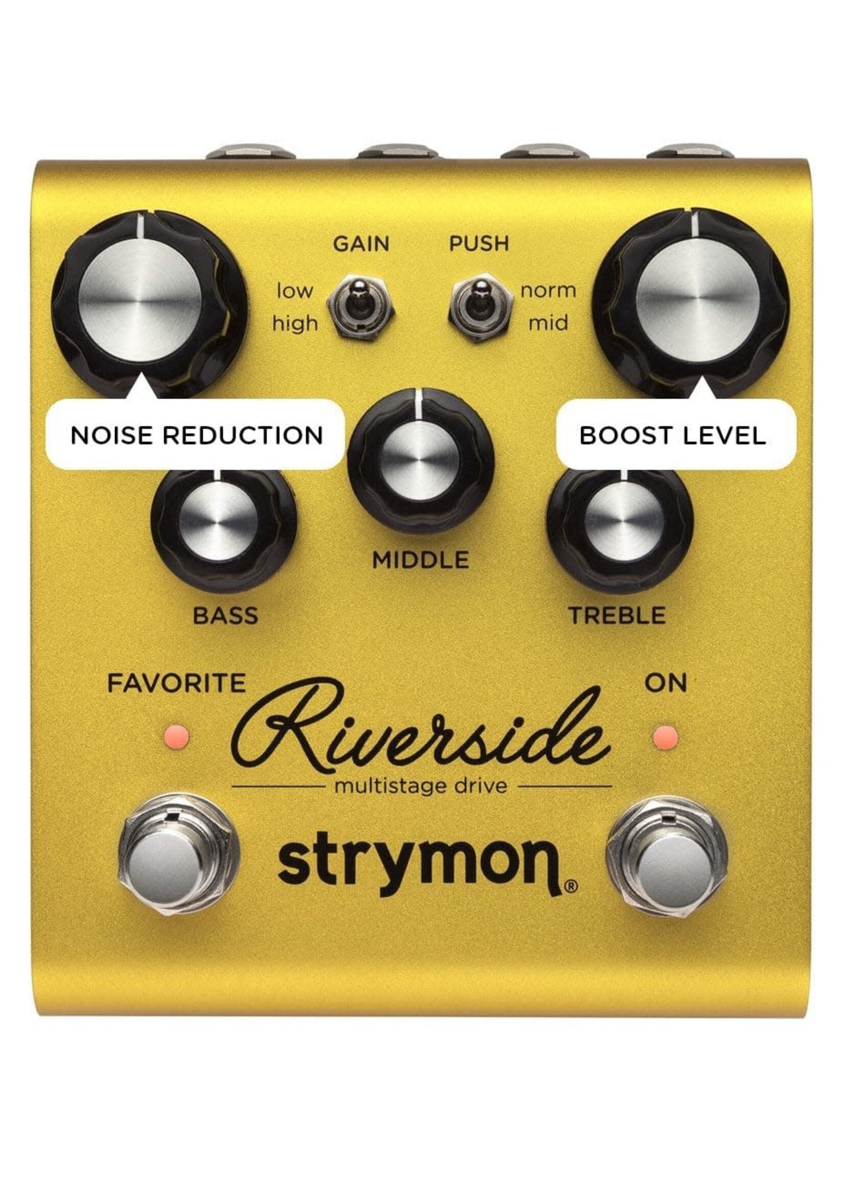 Strymon Strymon Z120-RIVR Riverside Multistage Drive Overdrive Pedal