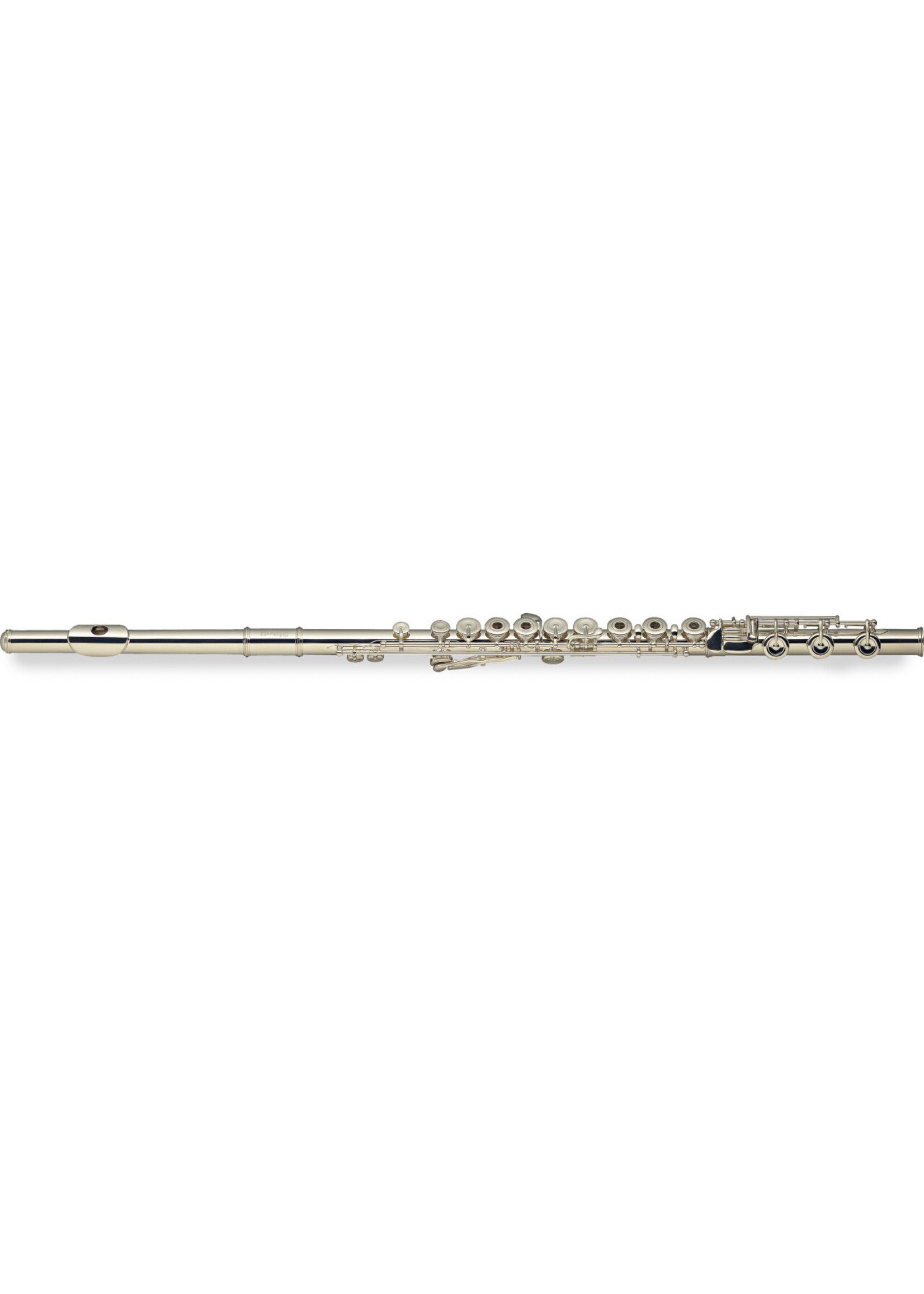 Stagg Stagg WS-FL261S Open Hole Flute w/B-Foot Joint, In-line G, Silver Plated, w/Case