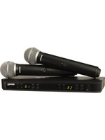 Shure Shure BLX288/PG58 H10 Dual-Channel Wireless Handheld Microphone System with PG58 Capsules