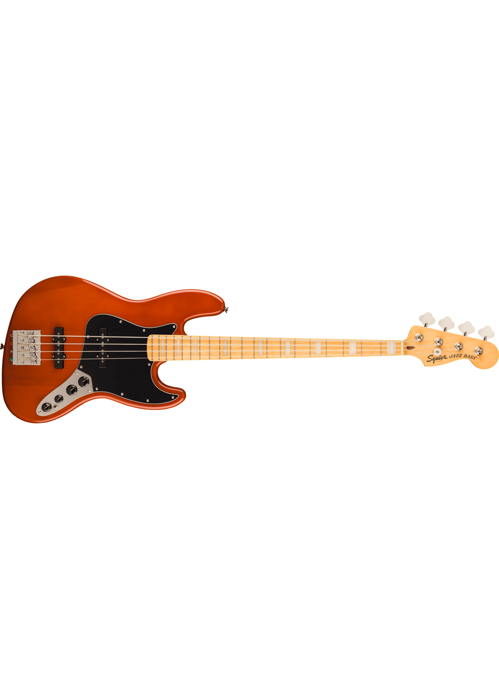 Squier Fender 0374542529 Squier Classic Vibe Active '70s Jazz Bass-Mocha