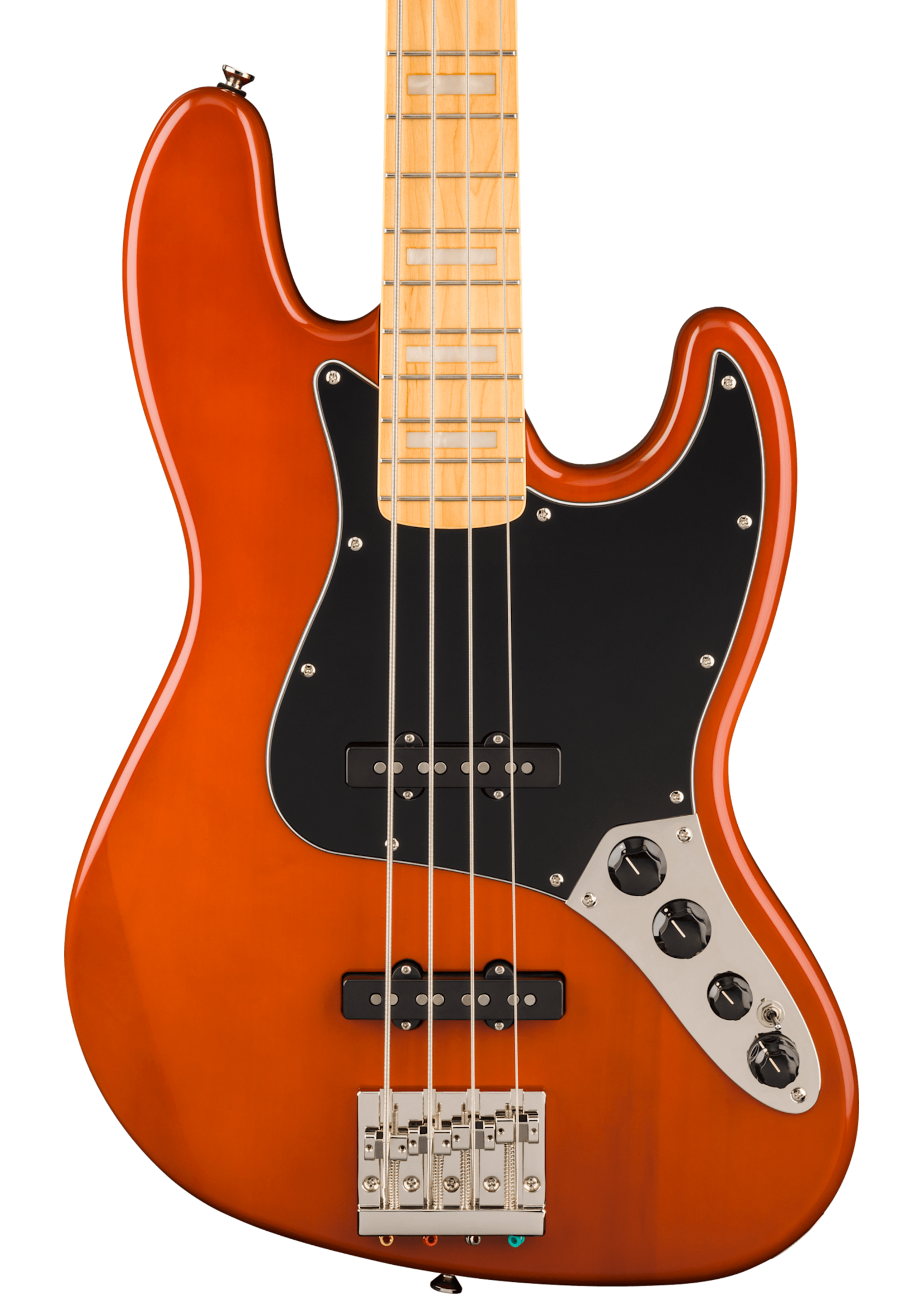 Squier Fender 0374542529 Squier Classic Vibe Active '70s Jazz Bass-Mocha