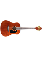 Washburn Washburn WD100DLMK-U Dreadnought Mahogany Acoustic Guitar Transparent- Natural