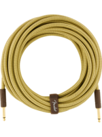 Fender Fender 0990820076 Deluxe Series Instrument Cable, Straight/Straight, 25', Tweed