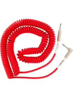 Fender Fender 0990823005 Original Series Coil Cable, Straight-Angle, 30', Fiesta Red