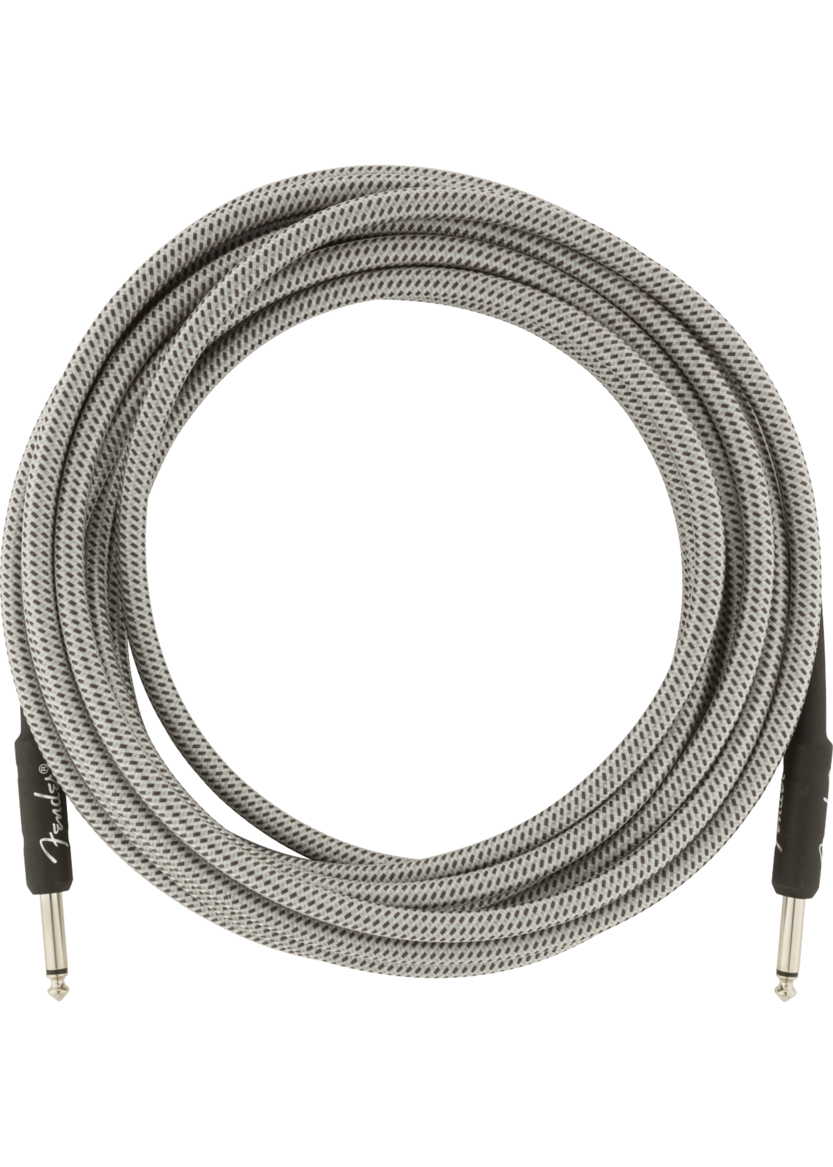 Fender Fender 0990820069 Professional Series Instrument Cable, 18.6', White Tweed