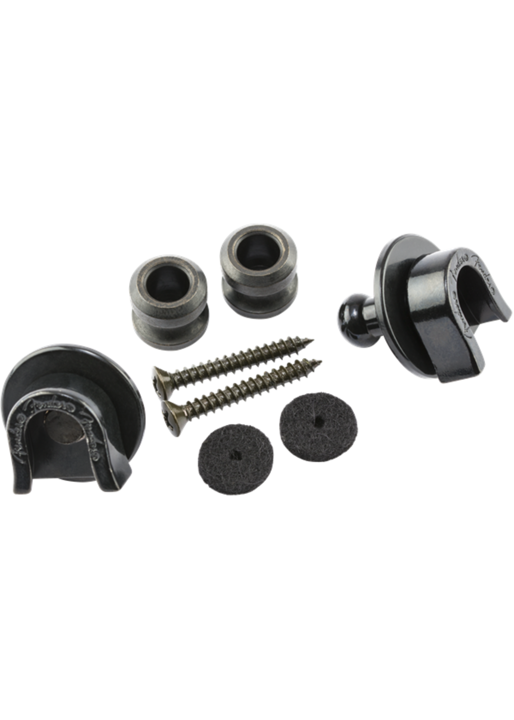 Fender Fender 0990690006 Security Strap Locks, Black
