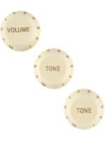 Fender Fender 0992008000 Stratocaster Soft Touch Knob Set Aged White