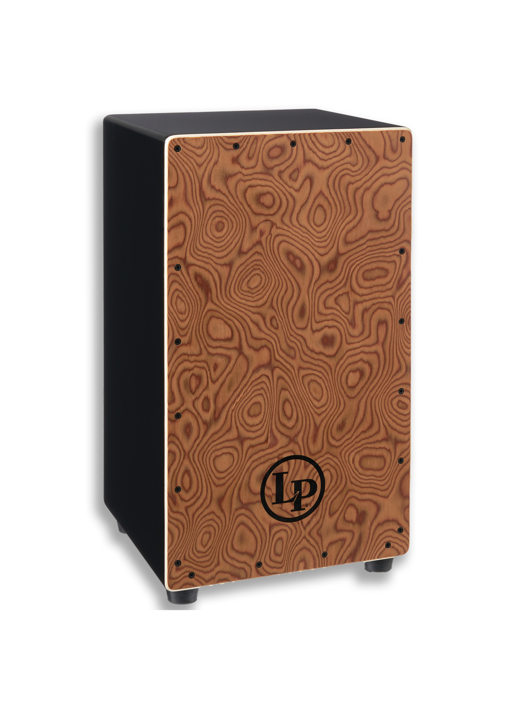 Latin Percussion Latin Percussion LP1428NYFC Black Box Cajon Figured Cerise Craftwood