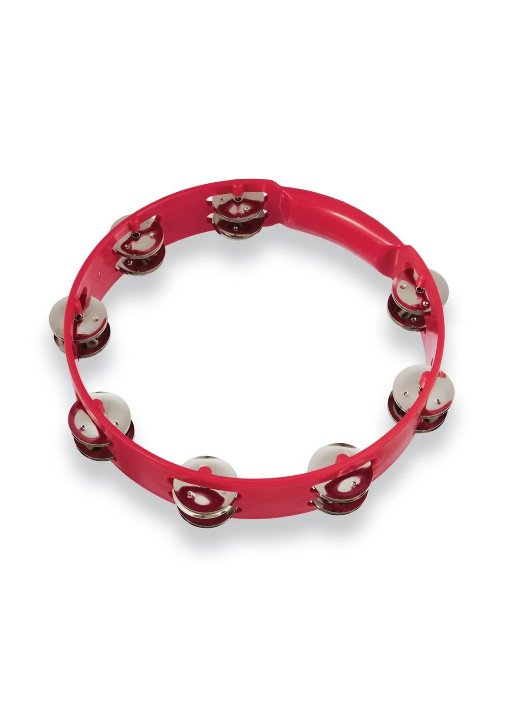 Latin Percussion Latin Percussion LPA191 Aspire Series 10" Double Jingle Tambourine, Red