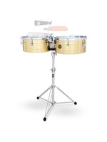 Latin Percussion Latin Pecussion LP257-B Tito Puente 14" and 15" Brass Timbales