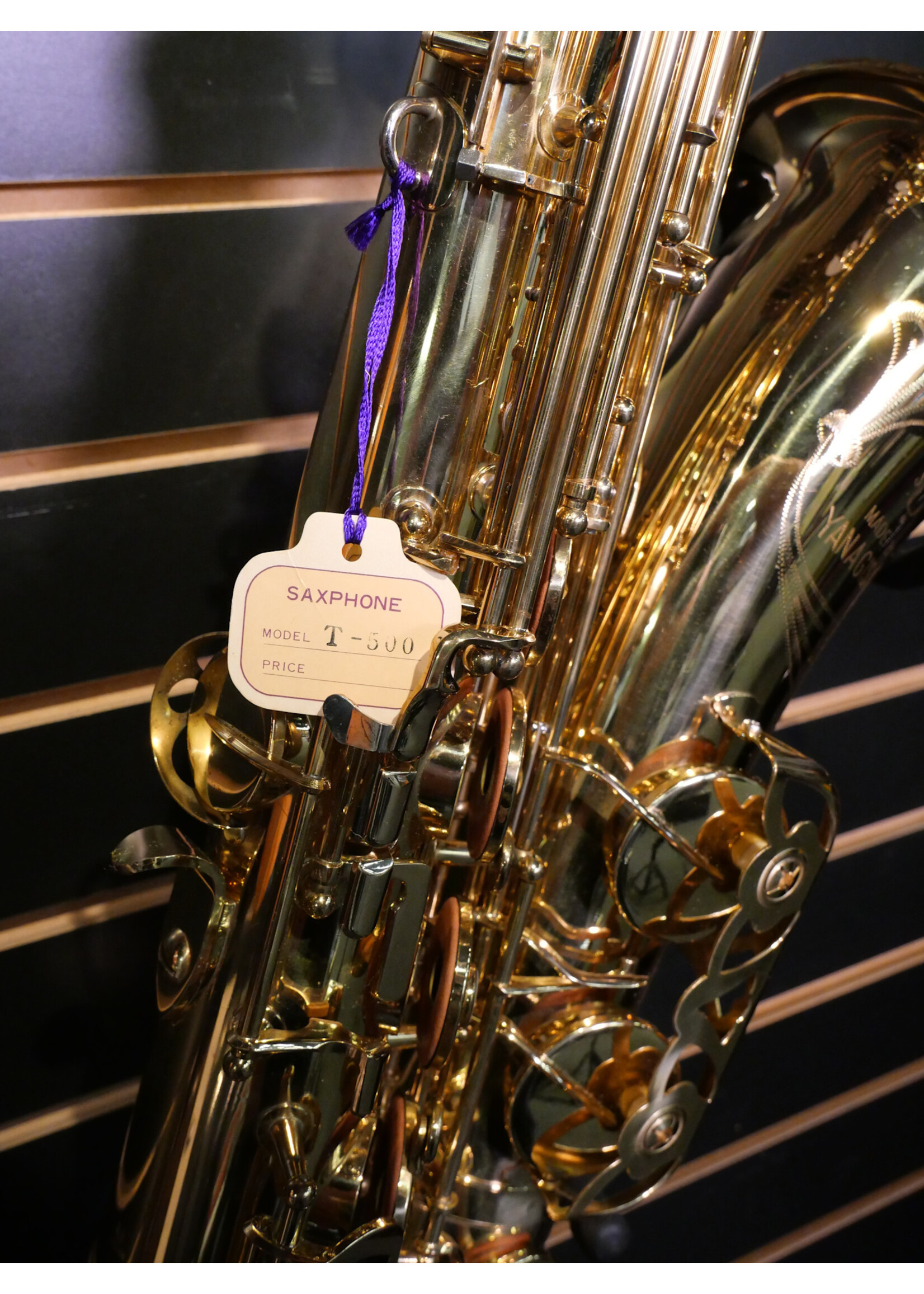 Yanagisawa MMP Yanagisawa T-500 Tenor Saxophone Like New (Original Hangtag) With Case