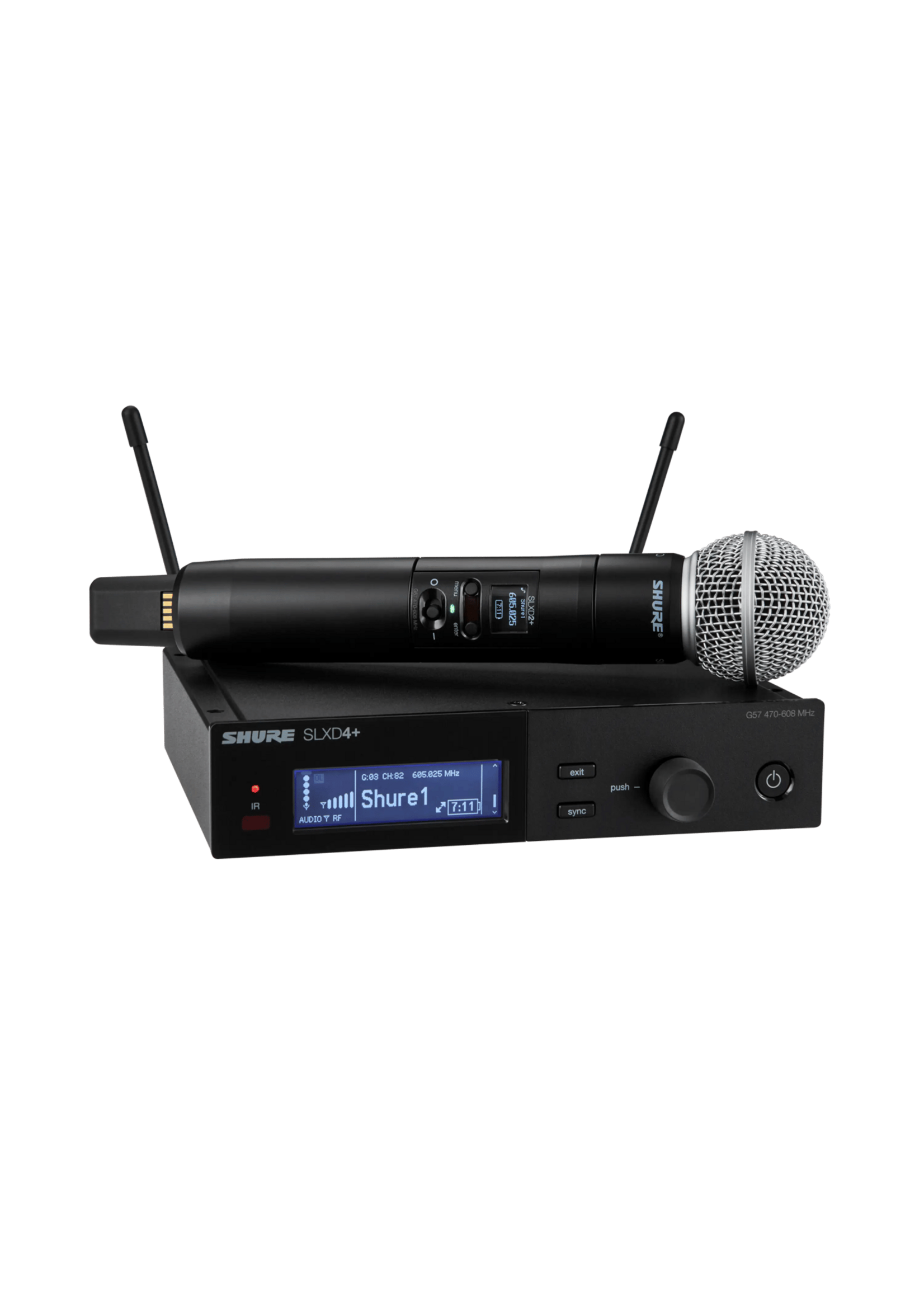 Shure Shure SLXD24+/SM58 Digital Wireless Handheld Microphone System - Band G57