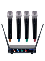 VocoPro VocoPro Digital-Quad-H1 Four-Channel UHF Wireless Handheld Microphone System