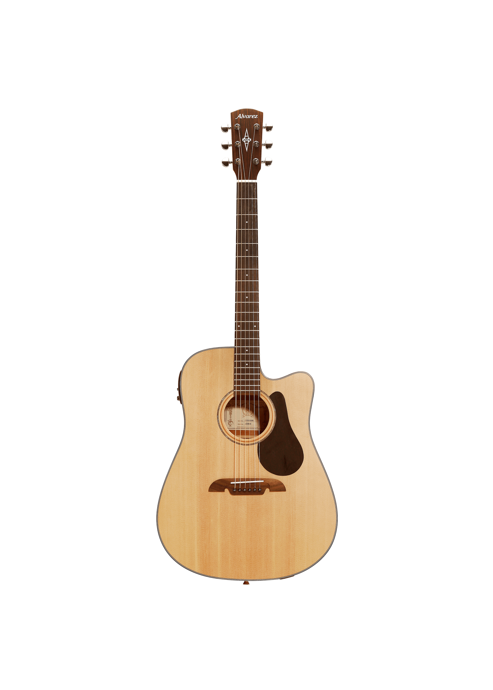 Alvarez Alvarez AD30CE Dreadnought Acoustic-Electric Guitar Natural