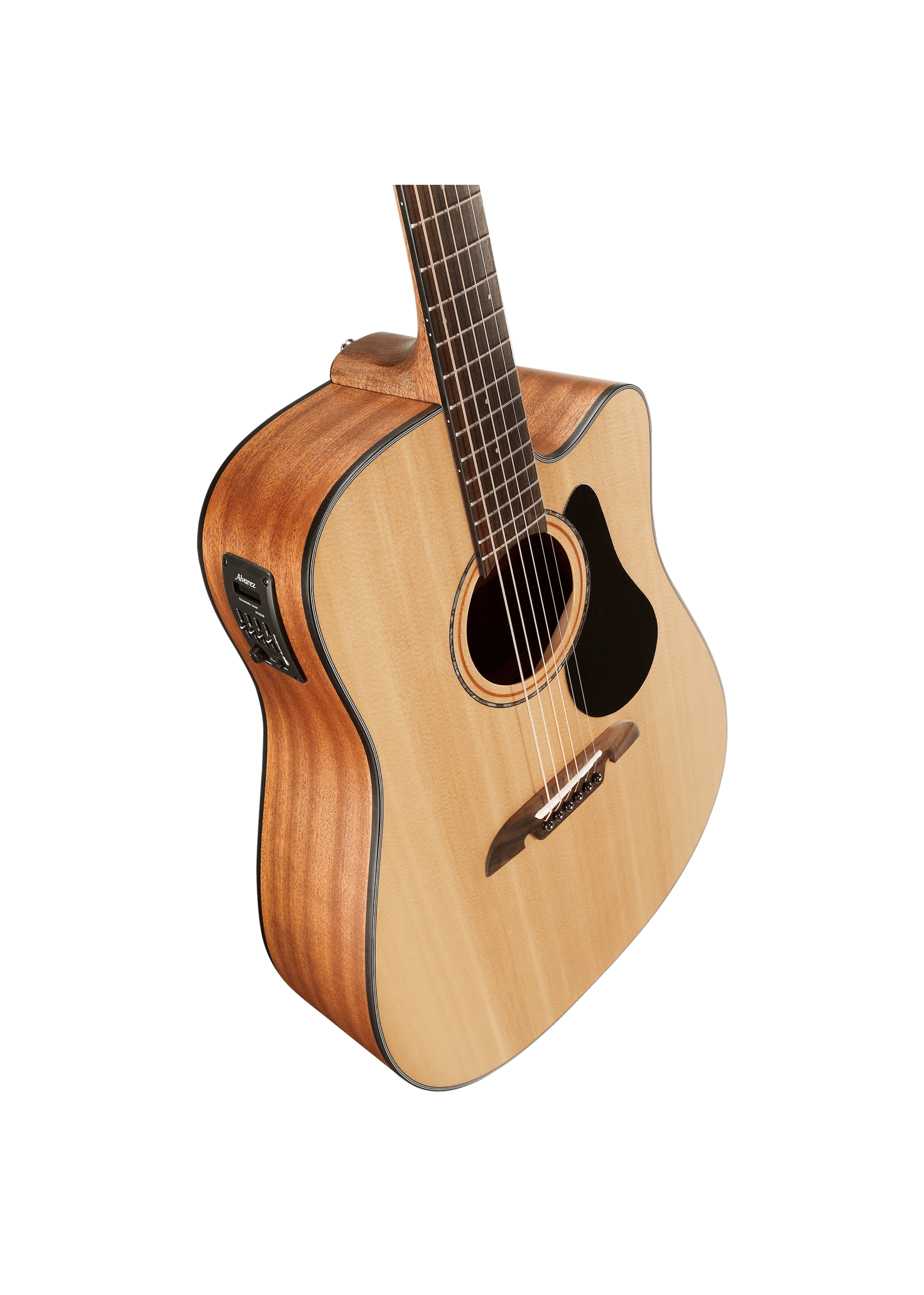 Alvarez Alvarez AD30CE Dreadnought Acoustic-Electric Guitar Natural