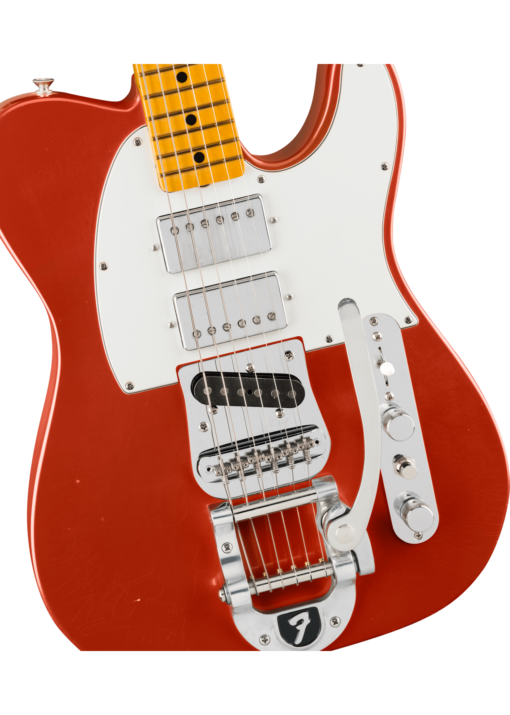 Fender Fender 0117472725 Stories Collection Mike Campbell Red Dog Telecaster®, Maple Fingerboard, Red