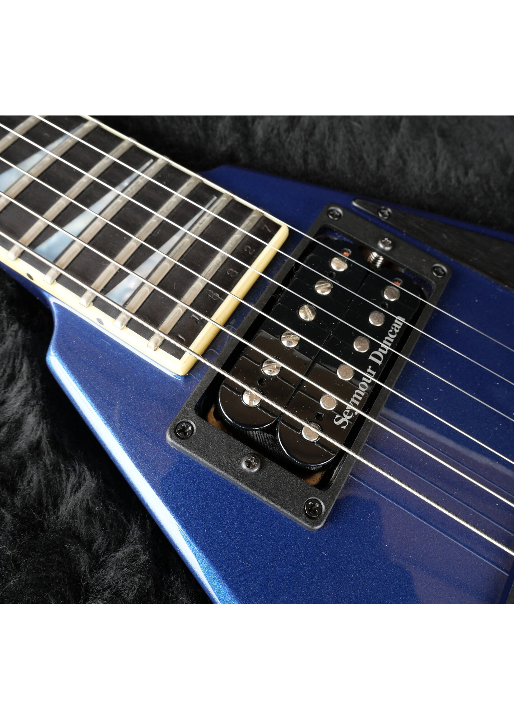Jackson MMP USA Jackson Randy Rhoads RR1 Alder Body Cobalt Blue With Hard Case