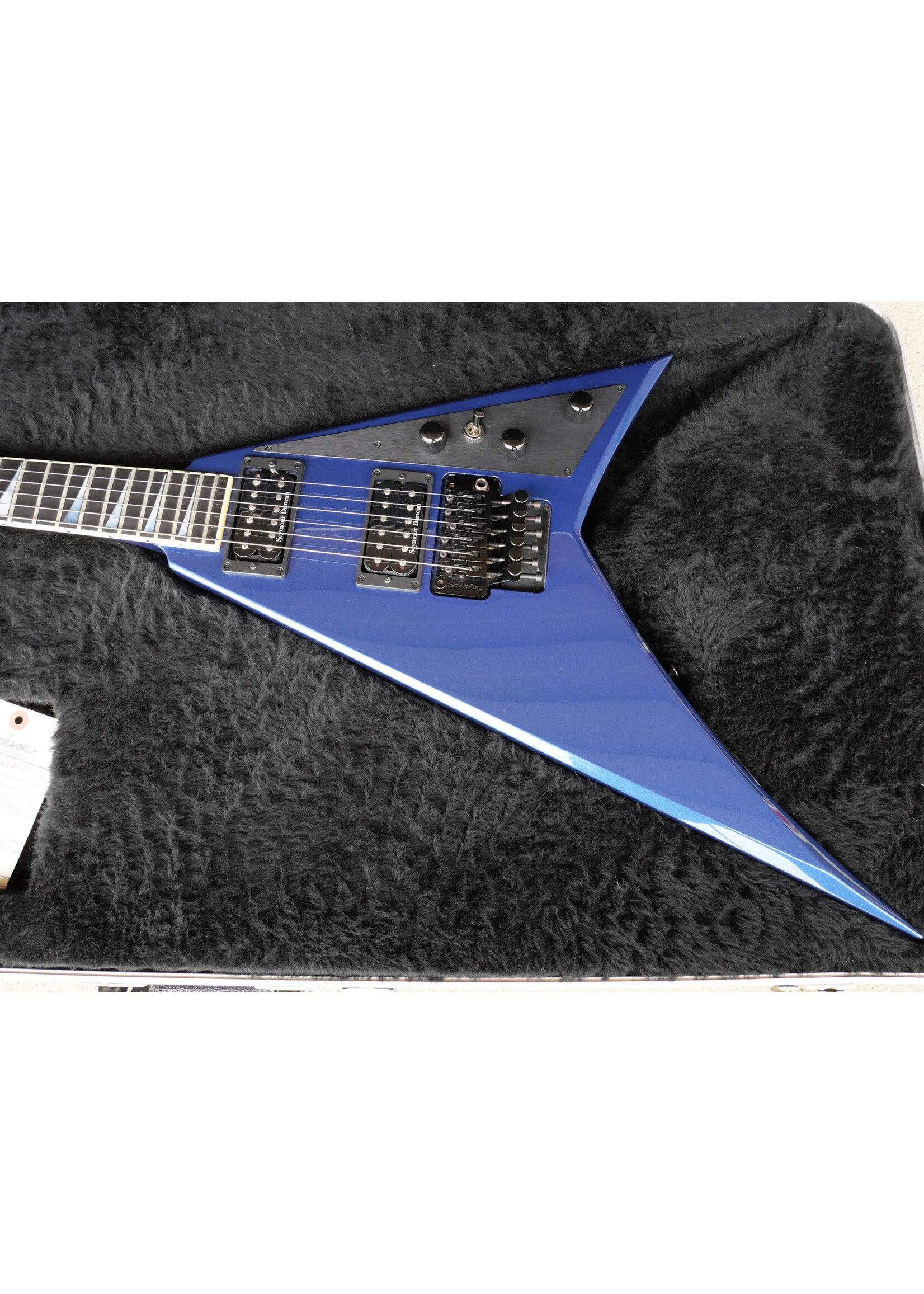 Jackson MMP USA Jackson Randy Rhoads RR1 Alder Body Cobalt Blue With Hard Case