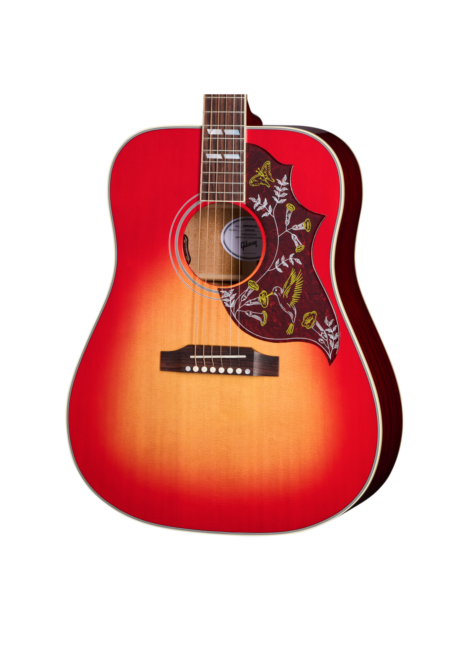 Gibson Gibson MCSSHBVCS Acoustic Hummingbird Standard Acoustic-electric Guitar - Vintage Cherry Sunburst w/HSC