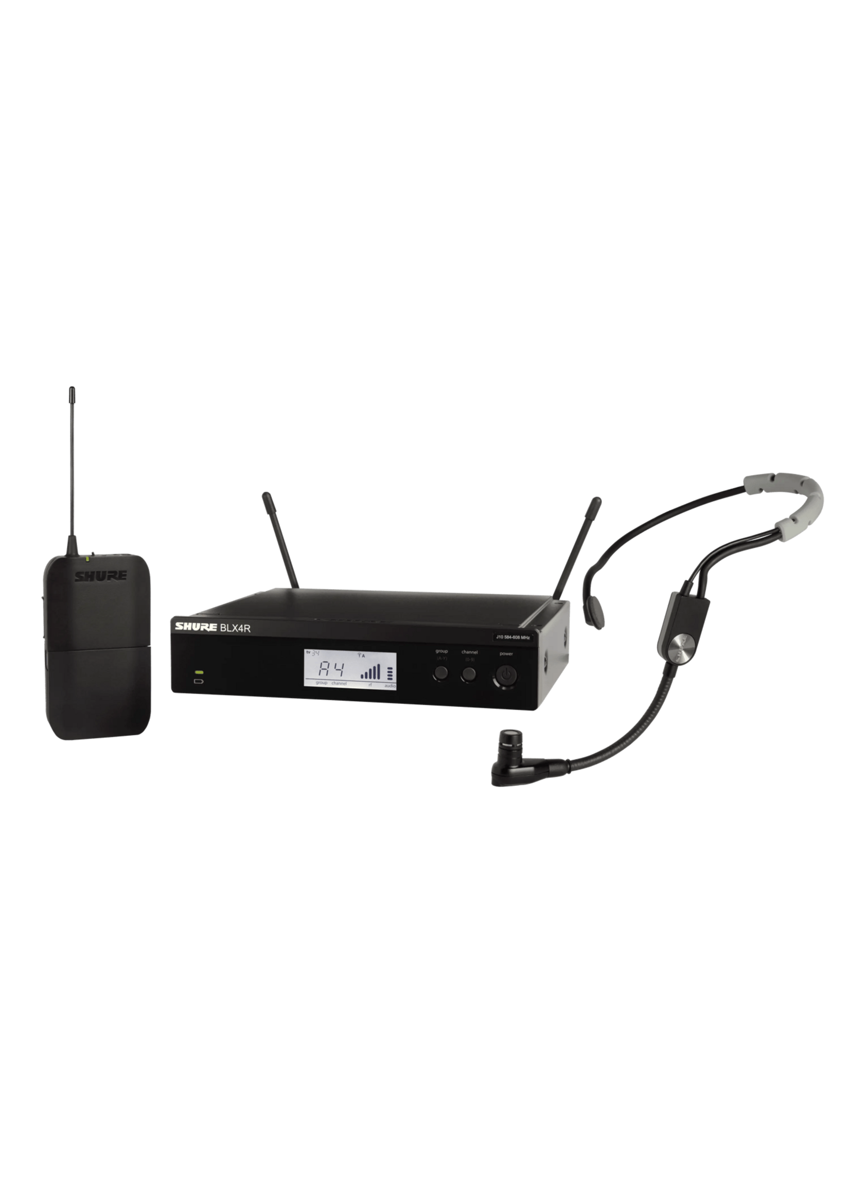 Shure Shure BLX14R/SM35-H10 Headset Worn Wireless Rack Mount System