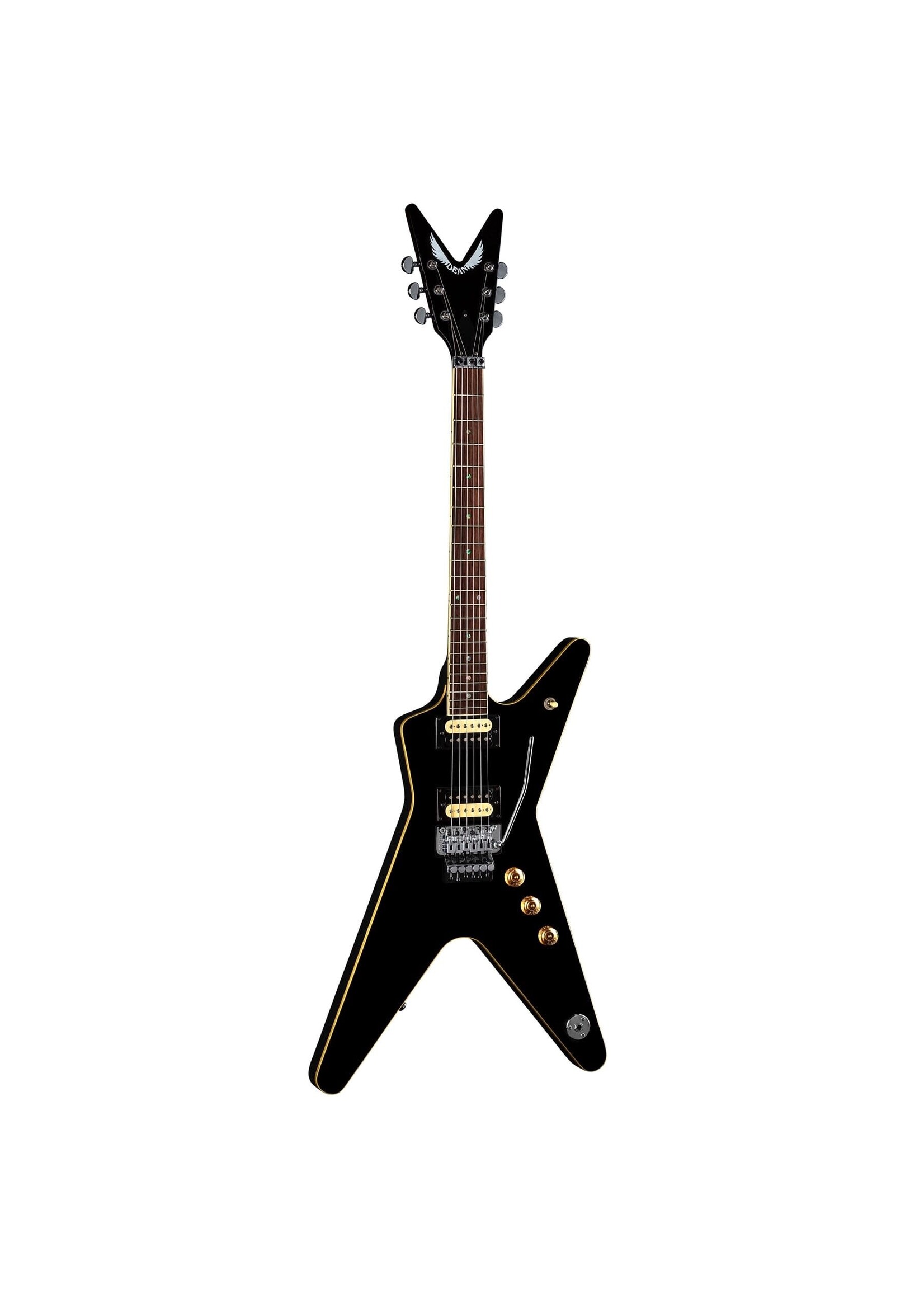 Dean Dean ML 79 F CBK ML 79 Floyd Electric Guitar, Classic Black