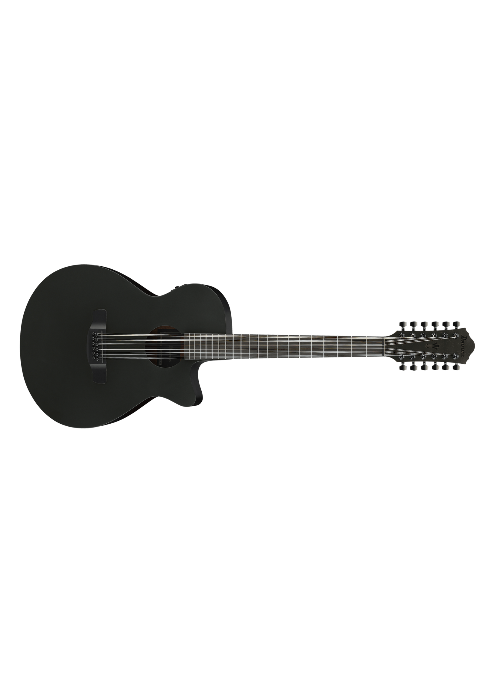Ibanez Ibanez AEG1221BOT - 12 String Acoustic Electric Guitar Blackout