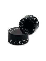 All Parts All Parts PK-0130-023 Set of 2 Black Speed Knobs