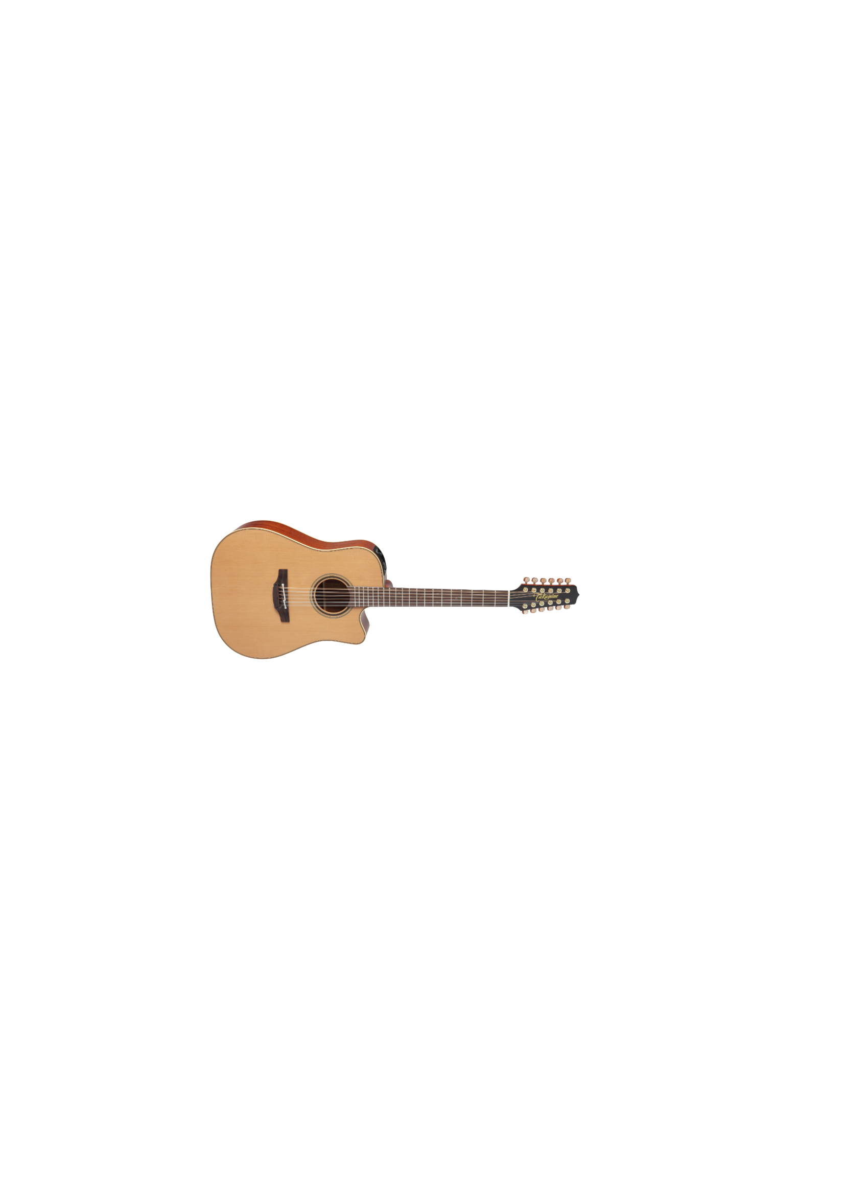 Takamine Takamine P3DC12 Pro Series Acoustic-Electric Guitar - Natural