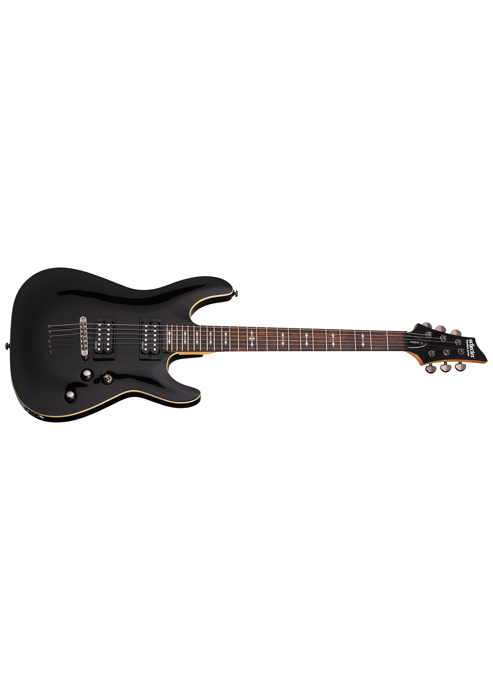 Schecter Schecter 2060 Omen-6 Guitar,  Gloss Black