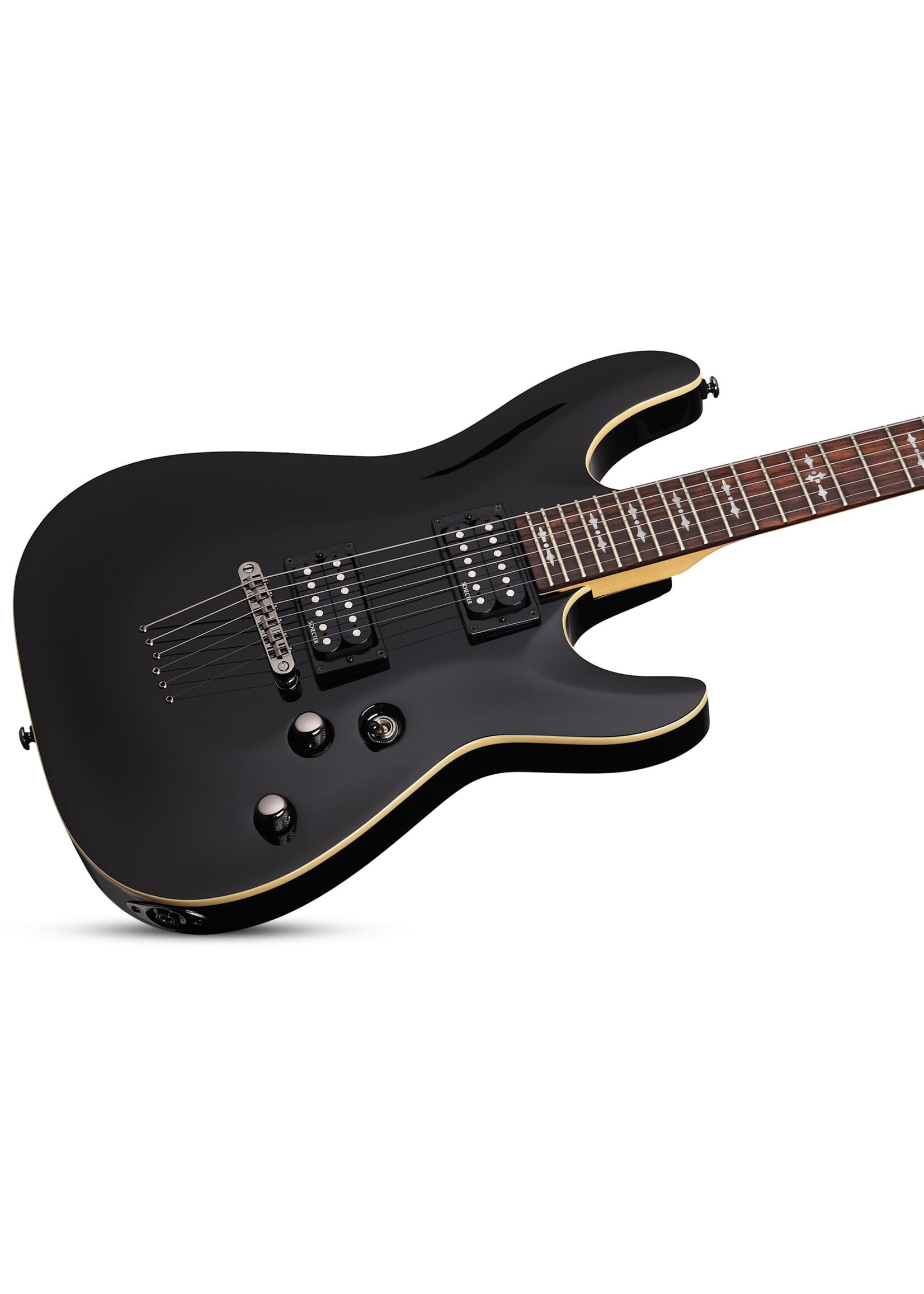 Schecter Schecter 2060 Omen-6 Guitar,  Gloss Black