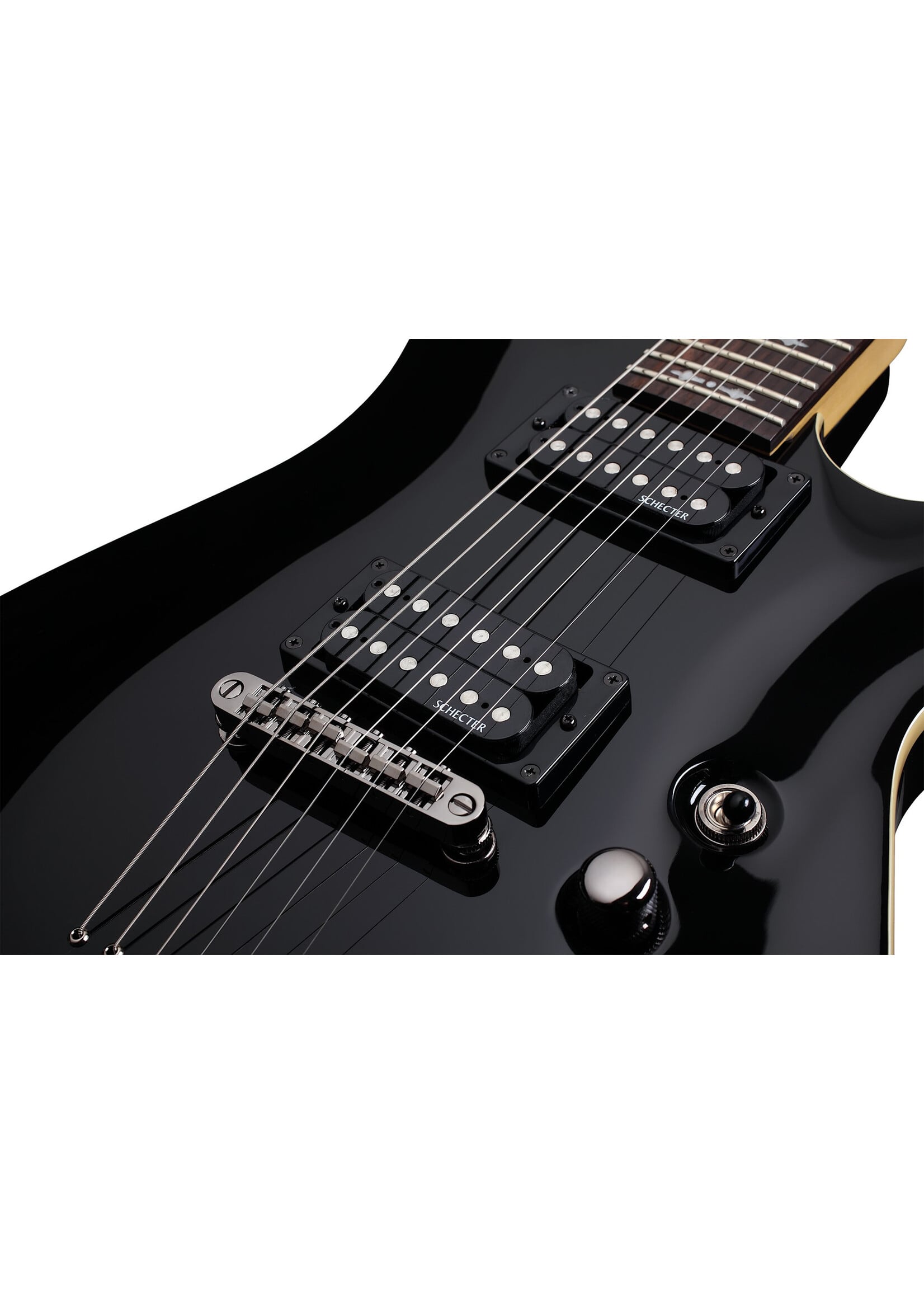 Schecter Schecter 2060 Omen-6 Guitar,  Gloss Black