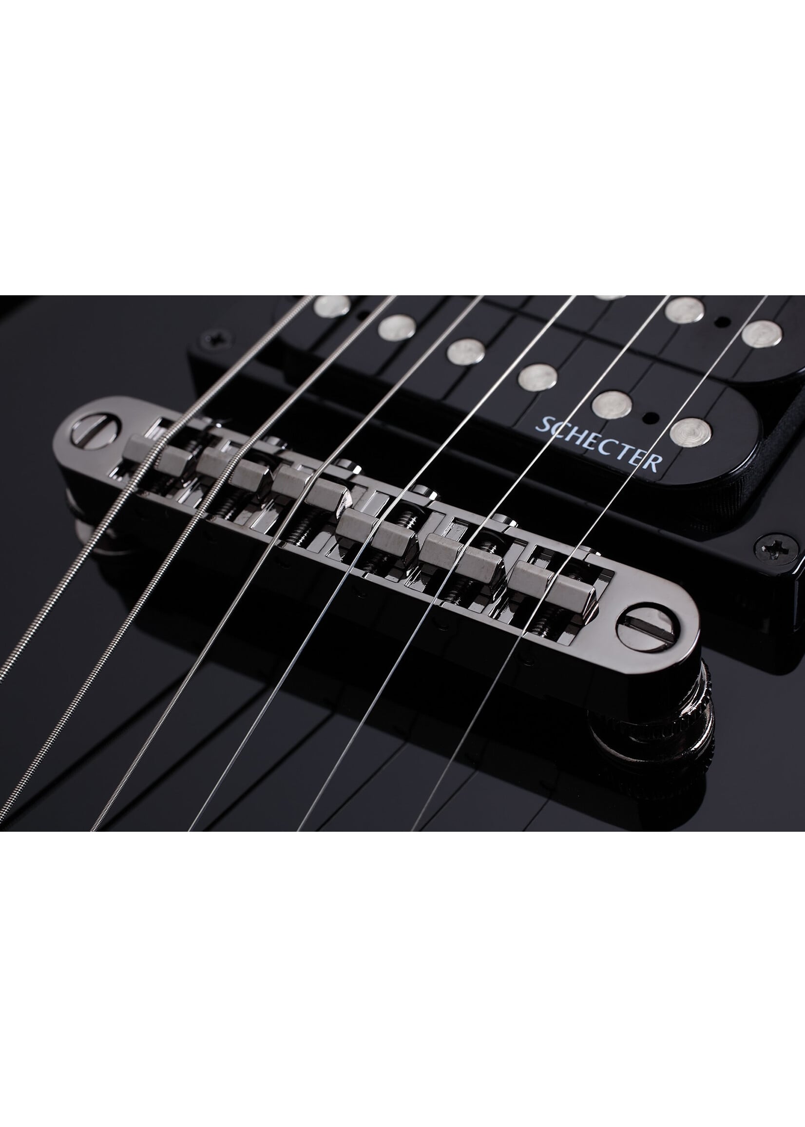 Schecter Schecter 2060 Omen-6 Guitar,  Gloss Black