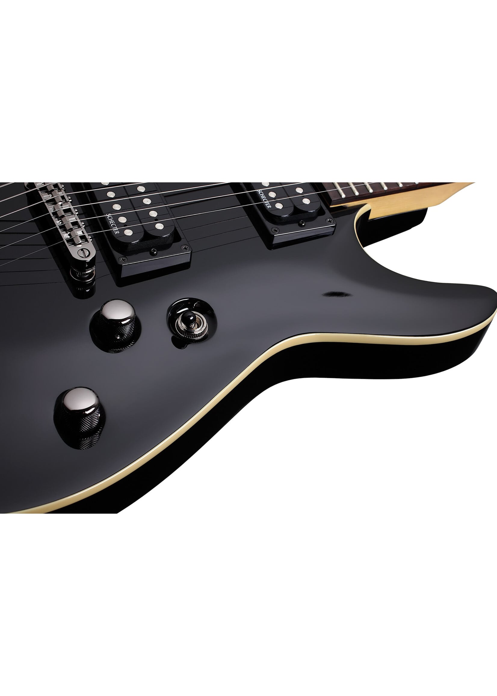 Schecter Schecter 2060 Omen-6 Guitar,  Gloss Black