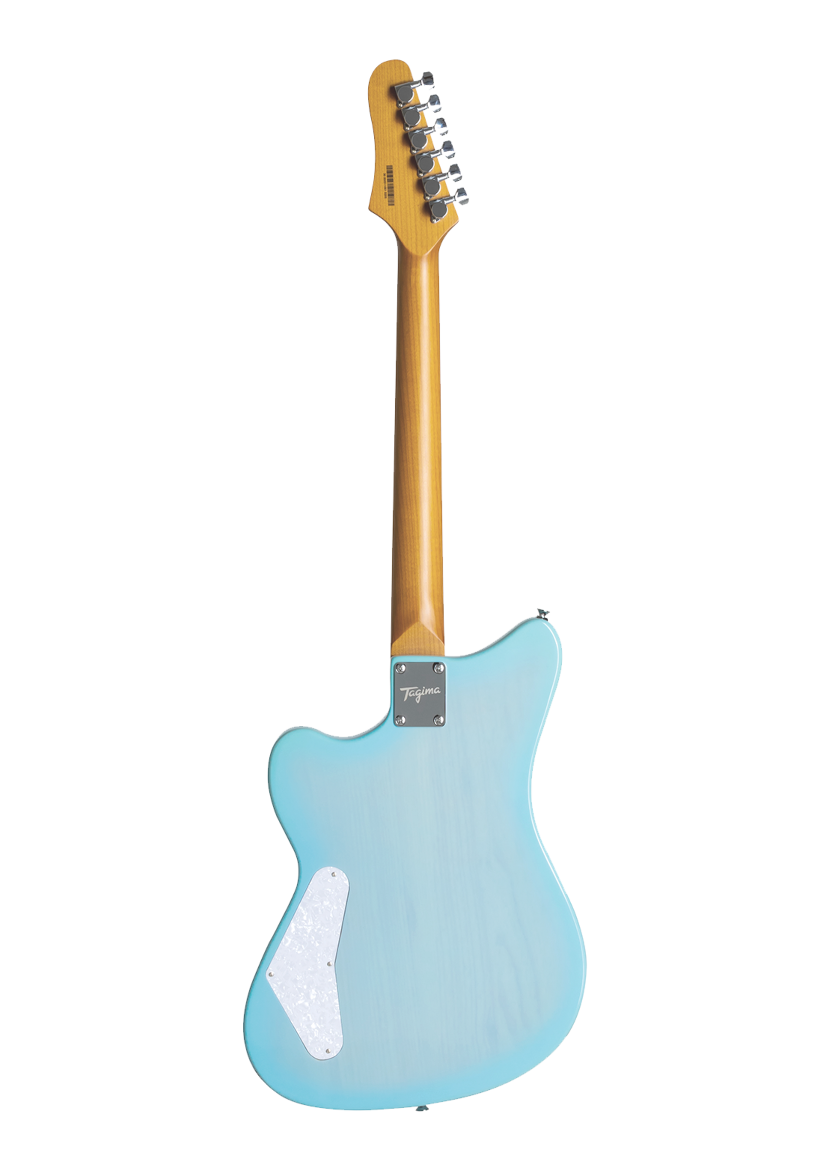 Tagima Tagima COSMOS OASIS Swap Ash Body Electric Guitar, Trans Celestial Blue Burst