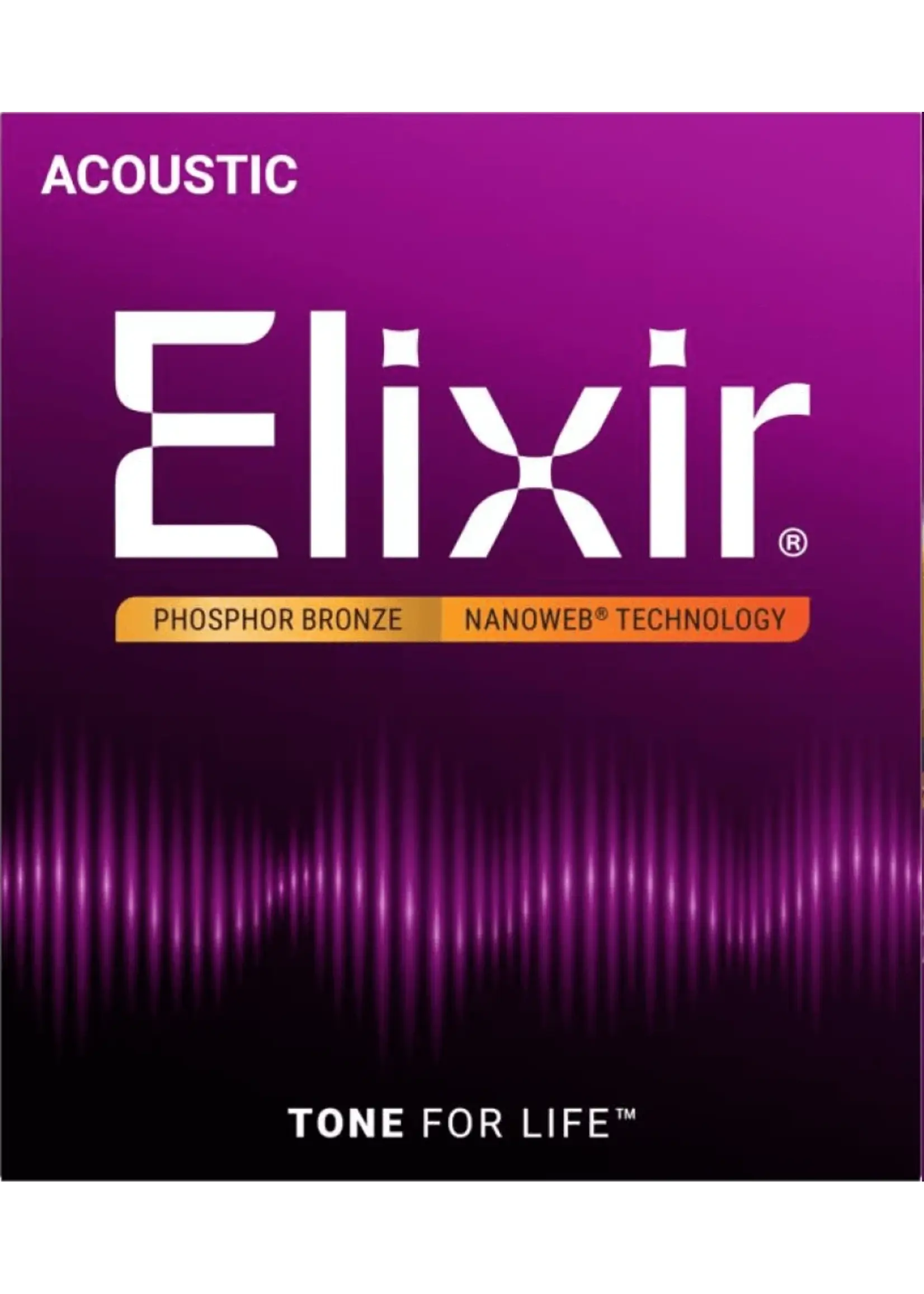 Elixir Elixir 16052 Phos/Bronze Light Acoustic Strings - 12-53 Gauge