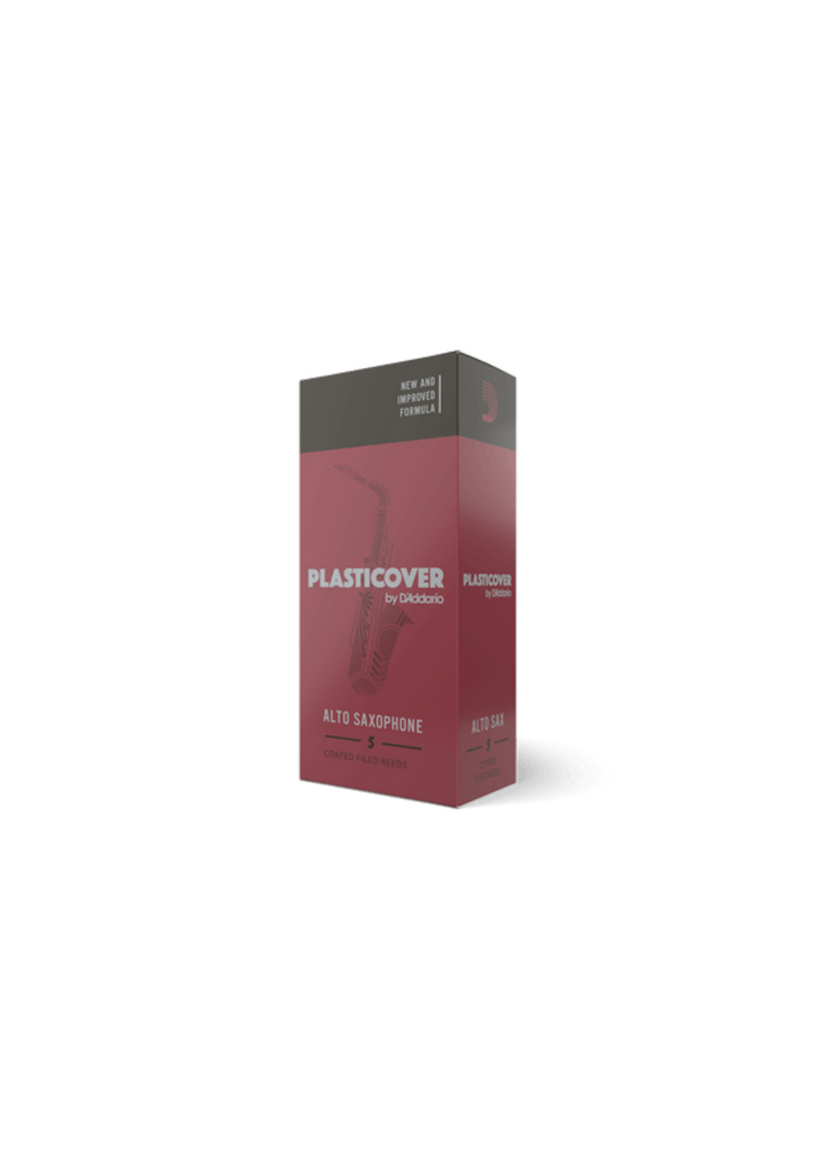 Rico Rico RRP05ASX250 Plasticover Alto Sax, Strength 2.5, 5 pack