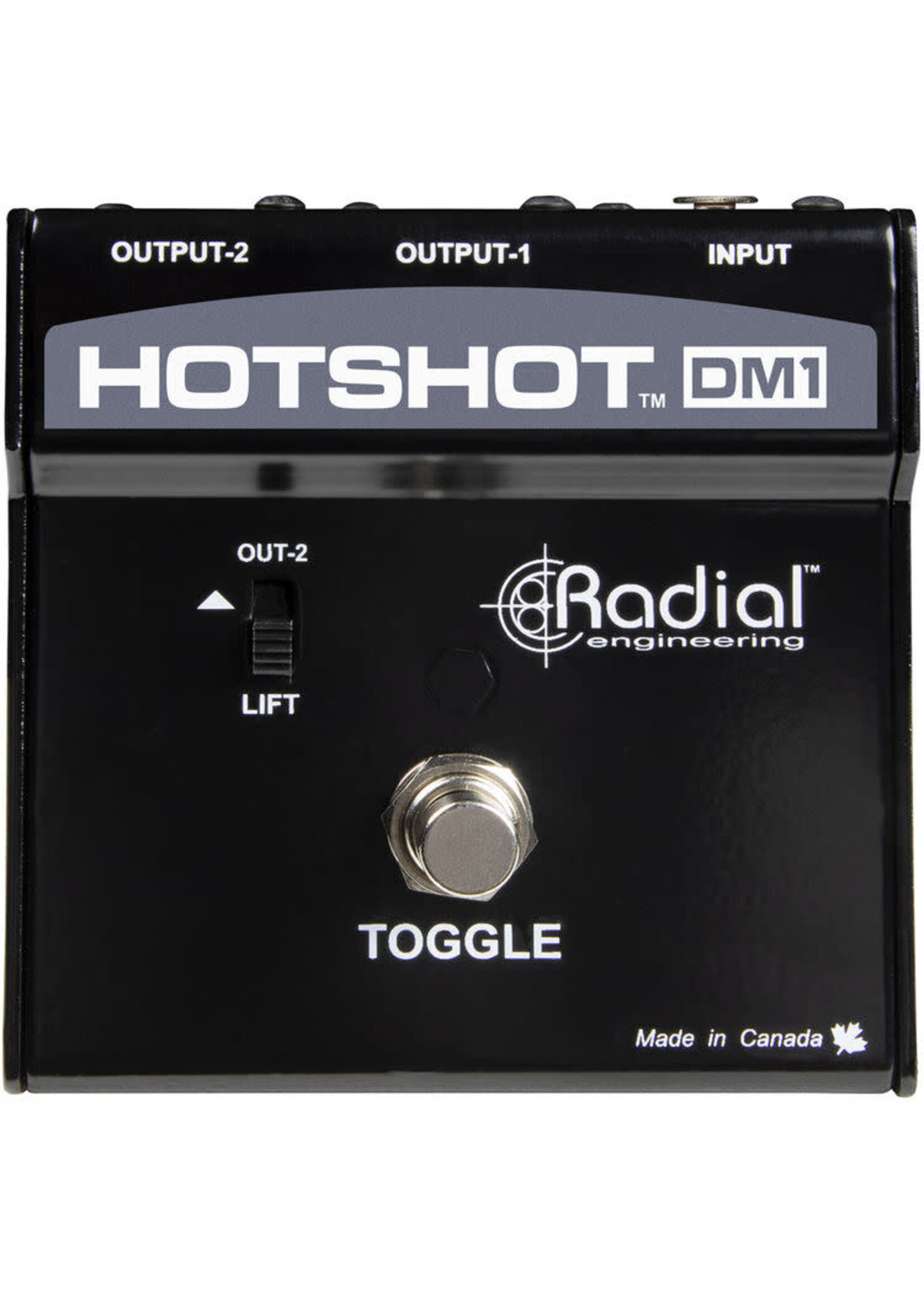 Radial engineering Radial Hotshot DM-1 Dynamic Mic Selector