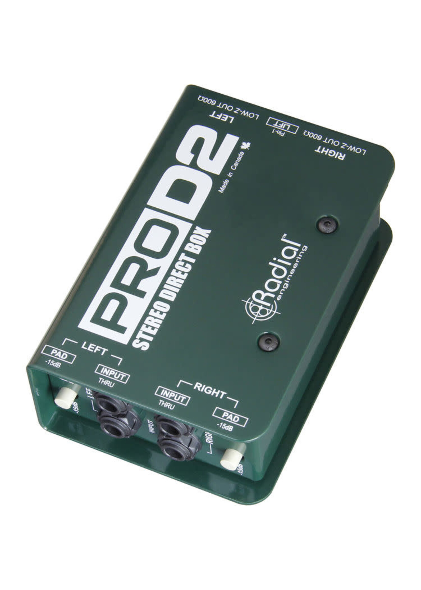 Radial engineering Radial R800110200 ProD2 Passive Stereo Direct Box