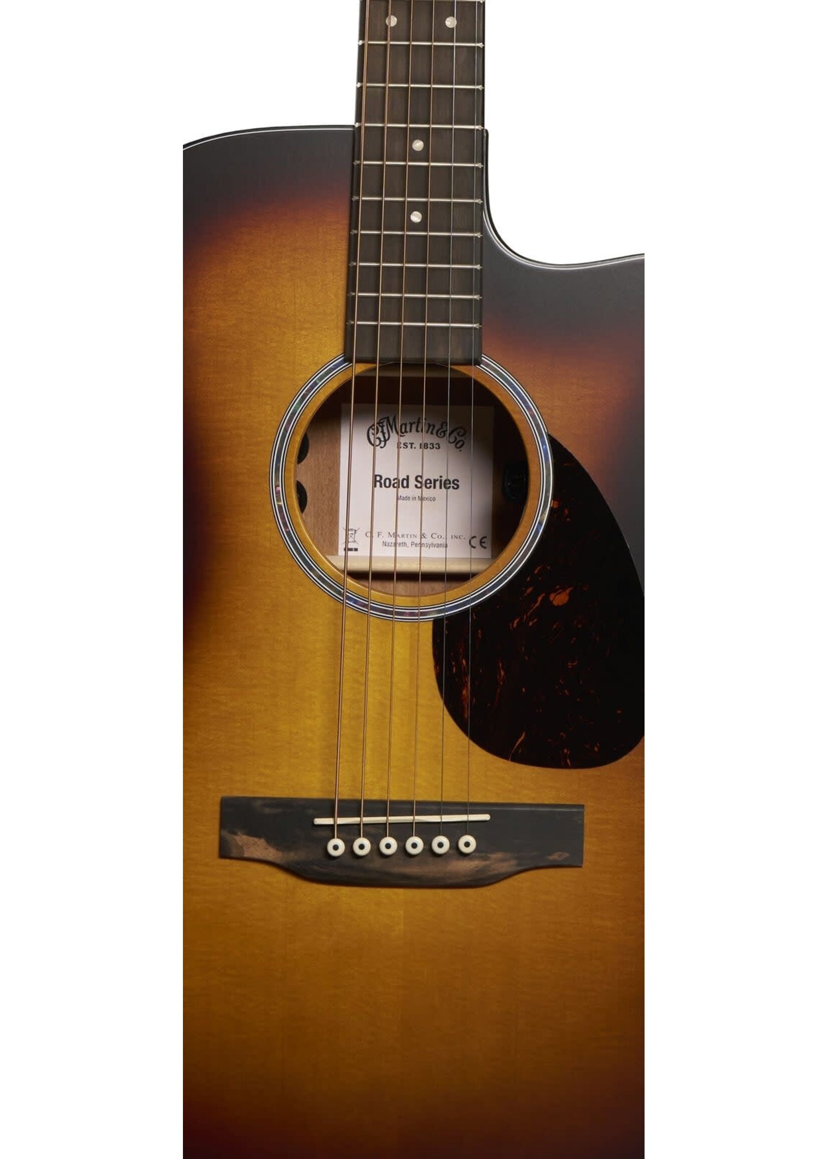 Martin Martin OMC-10E Modern Burst Acoustic Electric Guitar