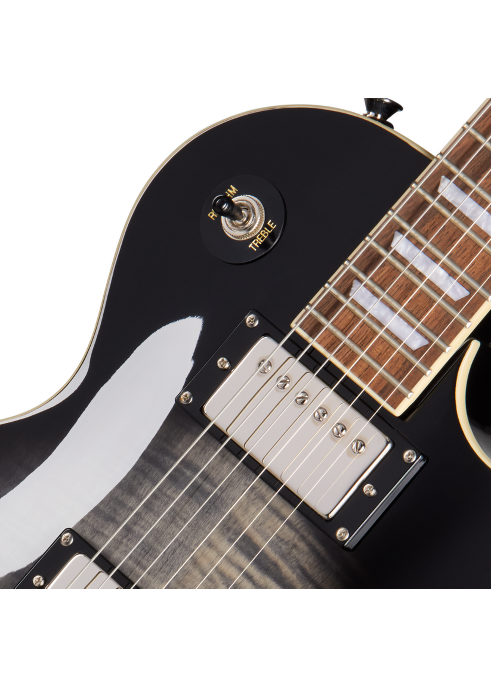 Epiphone Epiphone E1LPTPEBBNH1  Les Paul Tribute Plus Electric Guitar - Ebony Burst