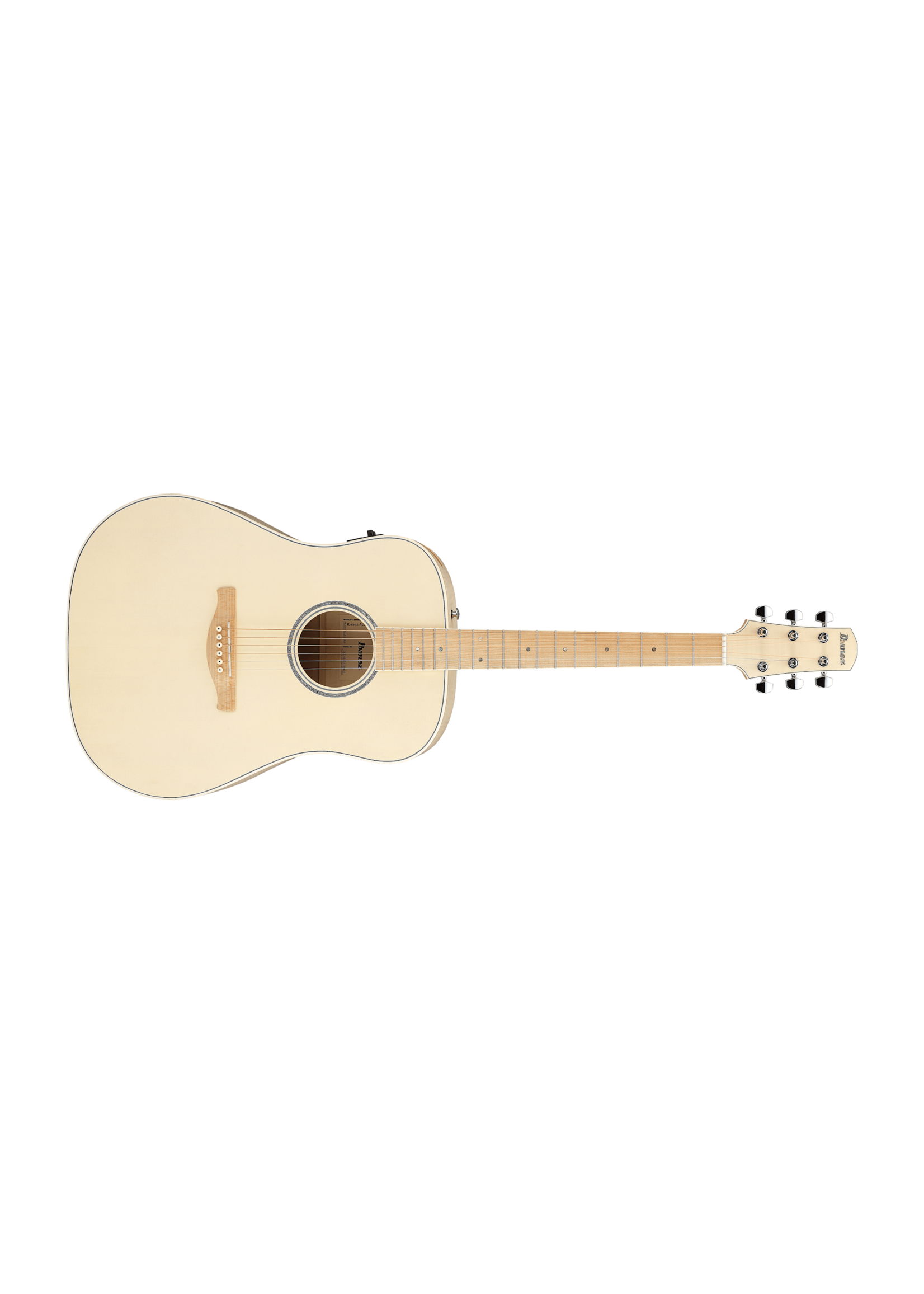 Ibanez Ibanez AAD77M1EOAW Acoustic-electric Guitar - Open Pore Antique White