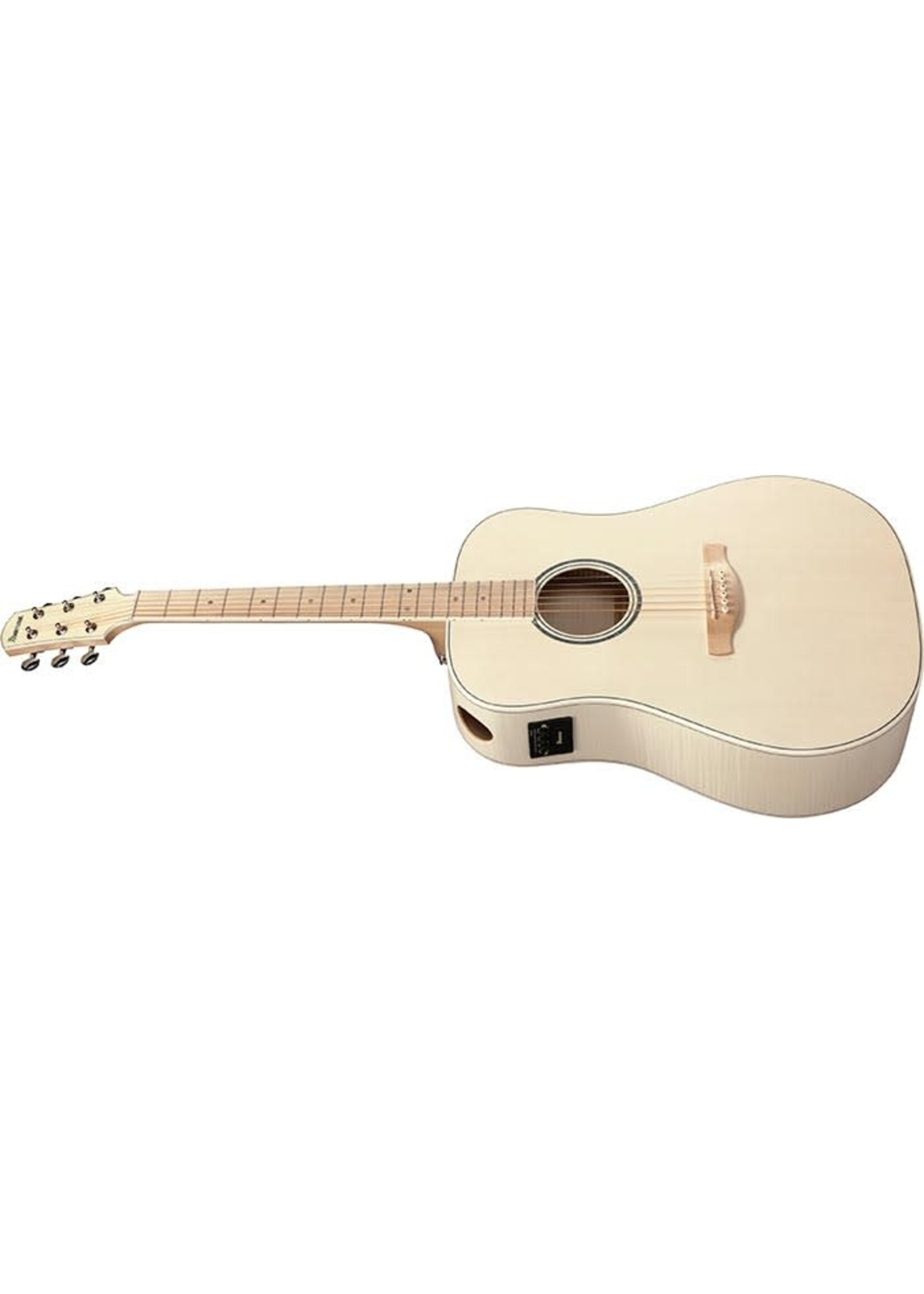 Ibanez Ibanez AAD77M1EOAW Acoustic-electric Guitar - Open Pore Antique White