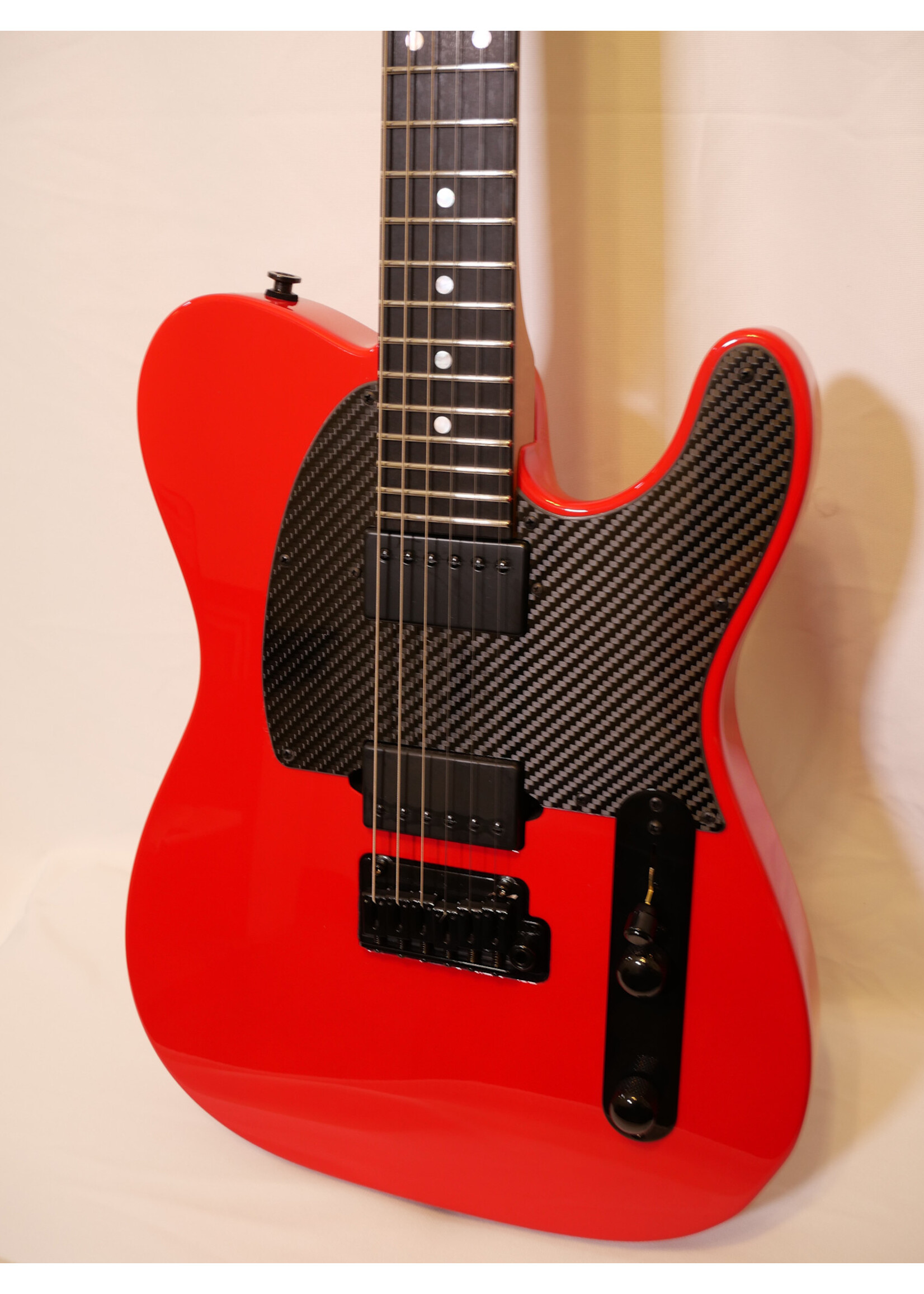 Suhr MMC Suhr 10th Anniversary Andy Wood Modern T HH, Rosso Corsa W/Gig Bag