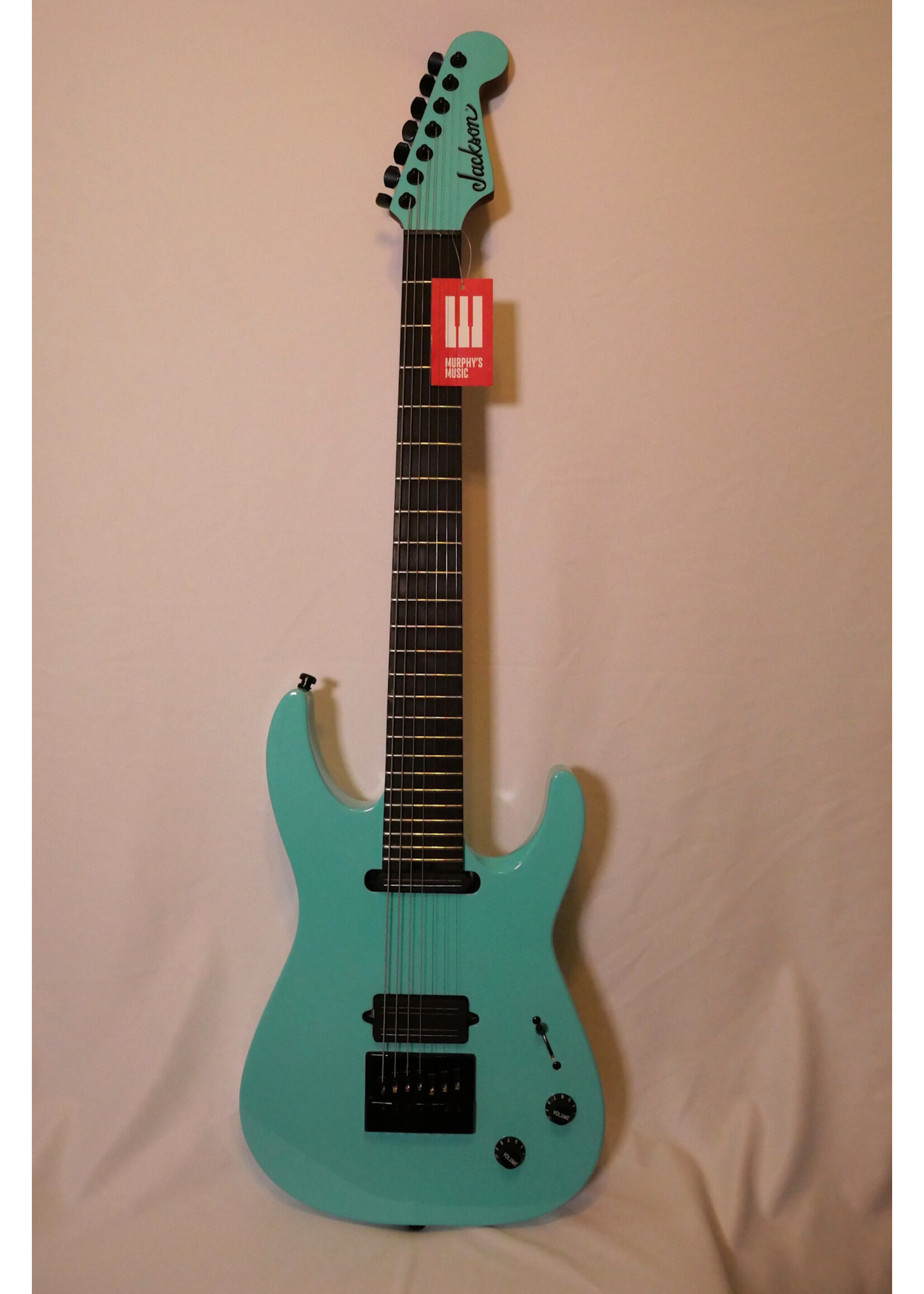 Jackson MMC Jackson Pro Series Soloist SL7 ET Josh Smith Signature, Aquamarine W/Case