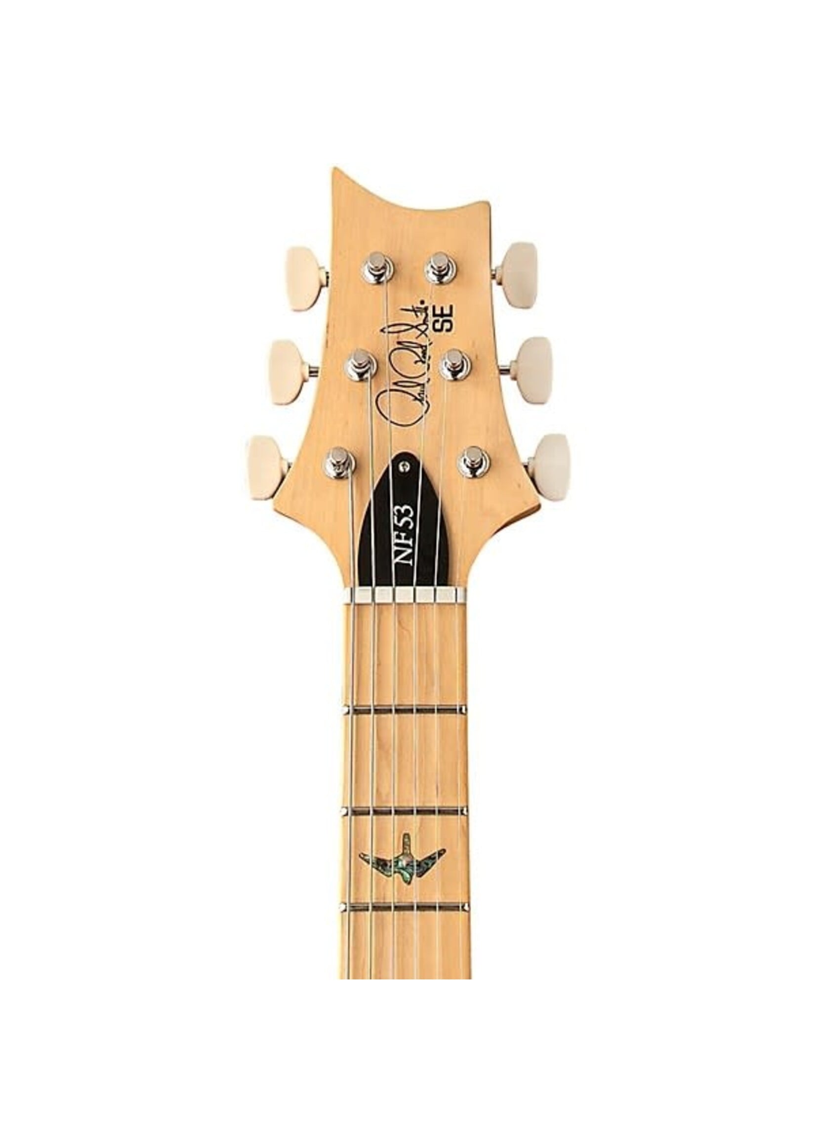 PRS PRS SE NF 53 Guitar, Maple Fretboard, Pearl White