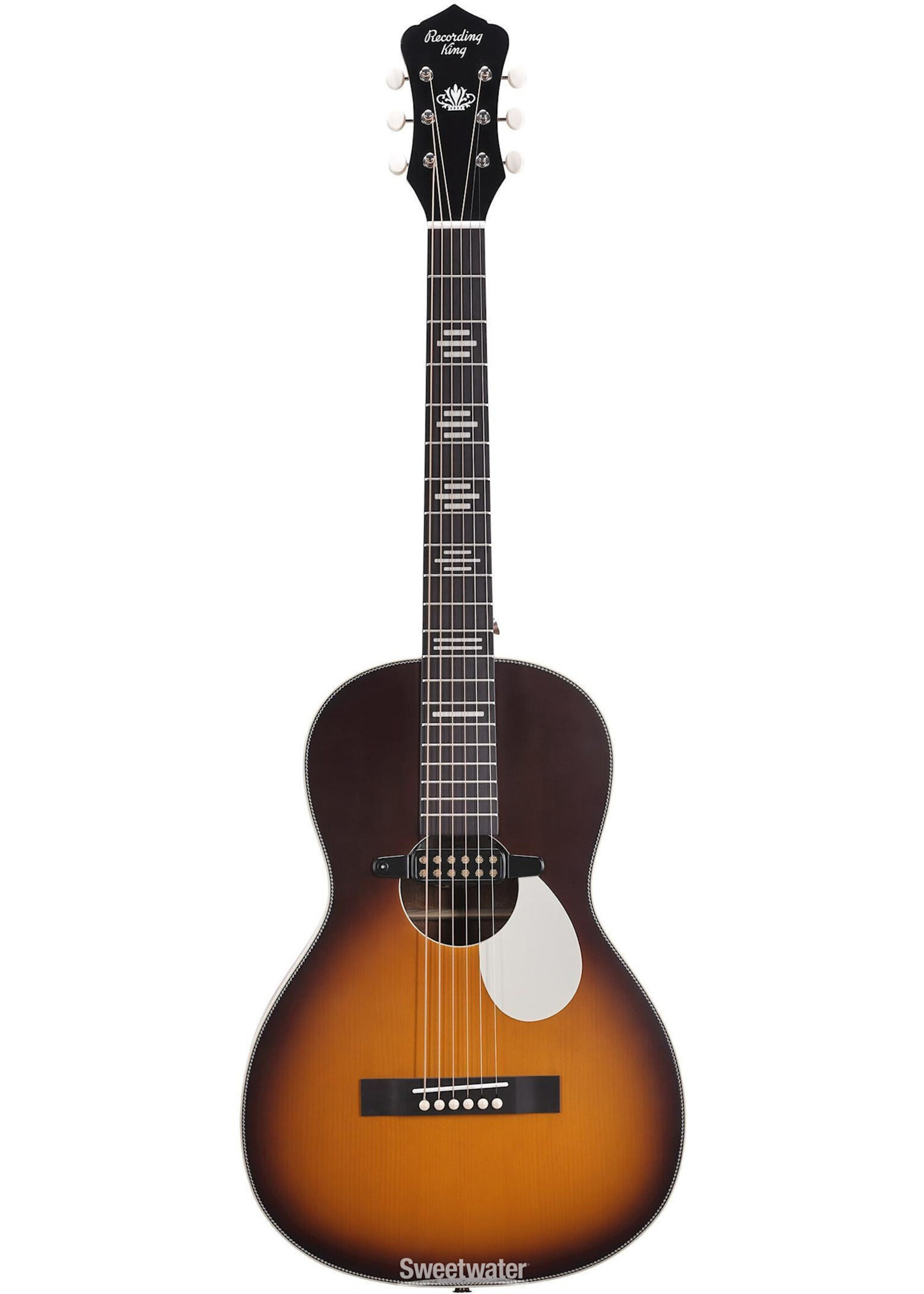 Recording King Recording King RP-30-7E MA Dirty 30s 7-Series Parlor Acoustic-Electric Guitar - Natural