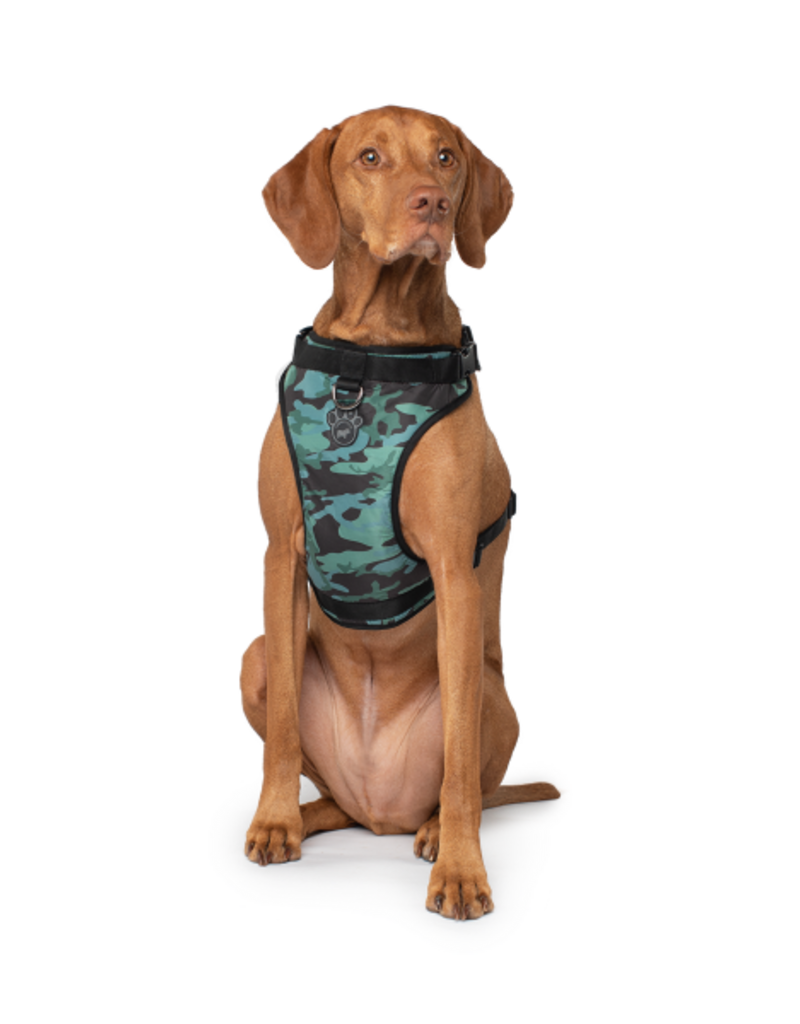 Canada Pooch Canada Pooch Everything Harness Water-Resistant Camo S