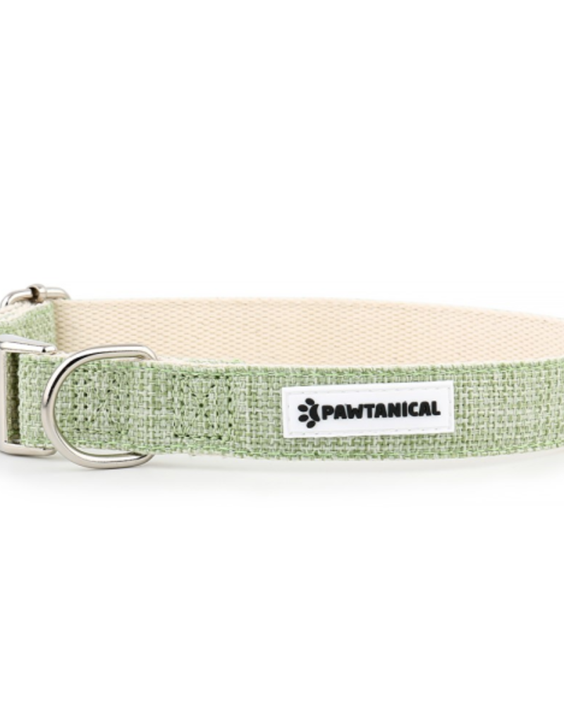 Pawtanical  Collar X-Small 5/8"x8-12" Light Green