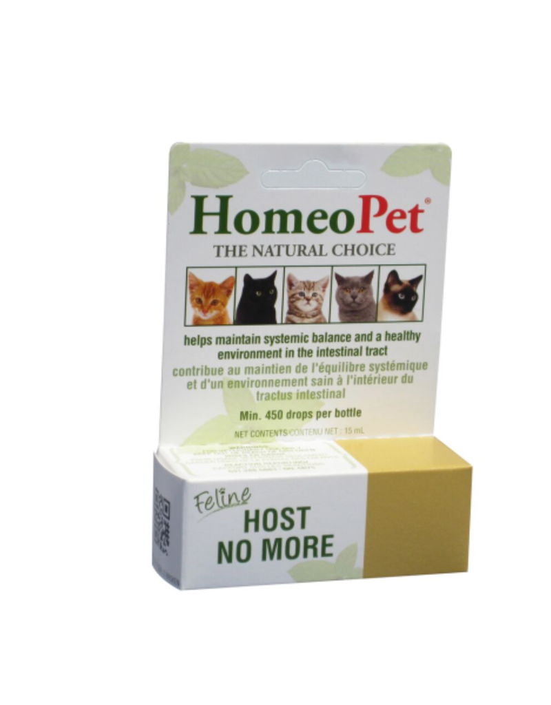 HomeoPet HomeoPet Cat Host No More 15ml Worm Clean