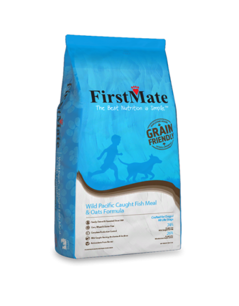 FirstMate FirstMate Dog GFriendly Wild Pacific Caught Fish&Oats 25 lb